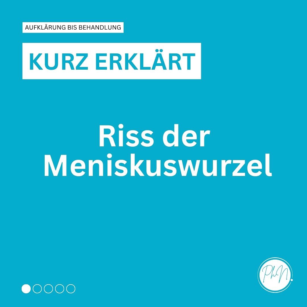 Kurz erklärt - Riss der Meniskuswurzel ##knie #knieverletzung #knieschmerzen #arthroskopie #kreuzband #knieexperte #gelenke #operation #orthopaedie #knieoperation #profniemeyer #reha #rehabilitation #physio #arthrose #gonarthrose #meniskus #meniskusriss