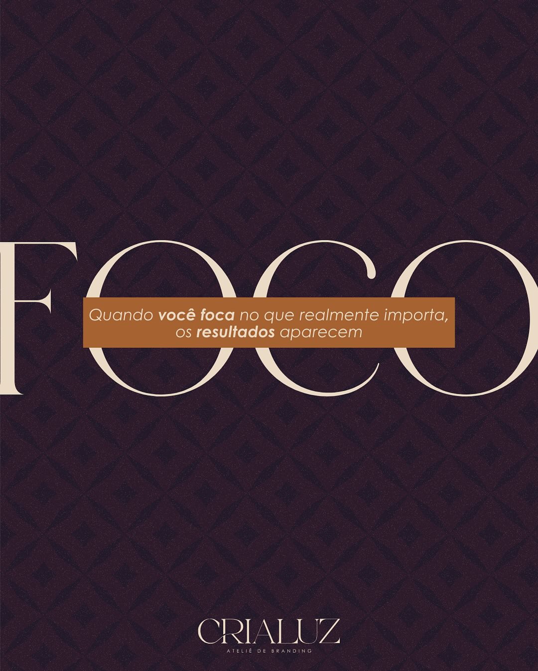 Quantas vezes você já tentou resolver os problemas da sua marca e acabou adiando porque não sabia por onde começar? Ou pior, gastou energia em várias direções sem chegar a lugar nenhum?
Ter um olhar estratégico e profissional faz toda a diferença. Em vez de perder horas tentando encontrar as respostas sozinho, que tal ter uma orientação personalizada, prática e direta?
Economize o ativo mais valioso do mundo: o seu tempo.
O Sprint foi feito para isso. Em apenas 2 horas, você terá um diagnóstico estratégico e ações práticas para reposicionar sua marca de forma focada e eficiente.
Chega de tentar resolver tudo ao mesmo tempo. Agora é hora de agir com mais sabedoria!
Para saber mais informações clique no link da nossa bio e agende agora mesmo seu horário.
#ReposicionamentoDeMarca #BrandingComPropósito #ConsultoriaDeBranding #EstratégiaDeMarca #SprintDeBranding #CrialuzTransforma