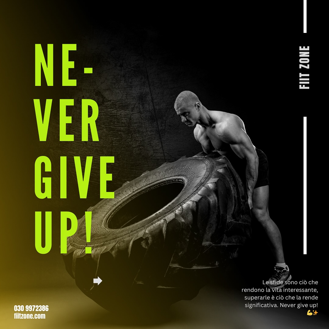 NEVER GIVE UP!
Ogni piccolo passo ti avvicina al tuo obiettivo. Non importa quanto sia difficile, continua a credere. 💪✨
Ricorda: il progresso è un viaggio, non una destinazione. 💚
#NeverGiveUp #FitnessMotivation #WorkoutTime #StayStrong #FitnessJourney #GymVibes #MinimalFitness #HardWorkPaysOff #FocusAndDiscipline #NoExcuses #MindsetMatters #FitnessCommunity
#fiitzone #fiitzonelograto