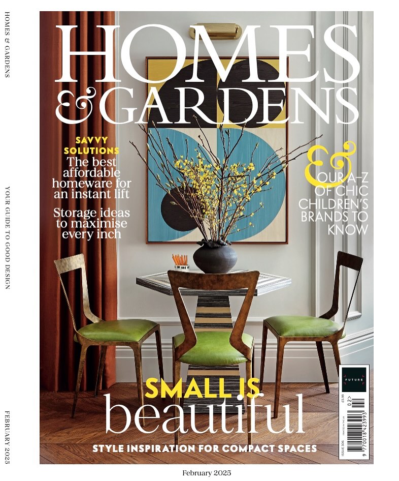 I’ve been lucky enough to be featured in Homes & Gardens February 2025! I’m number 8. in the article Small spaces, big thinking. A huge thank you to @jacky.hobbs who wrote the article. You can see the whole article on http://www.homesandgardens.com #homesandgardens #smallspaces #fiboylegardendesign #presscoverage #charlstonhomes