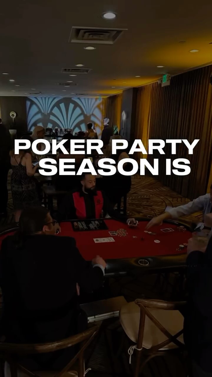 Time to go all in – poker party season is here! ♠️❤️
#pokernight #pokerparty #eventrentals