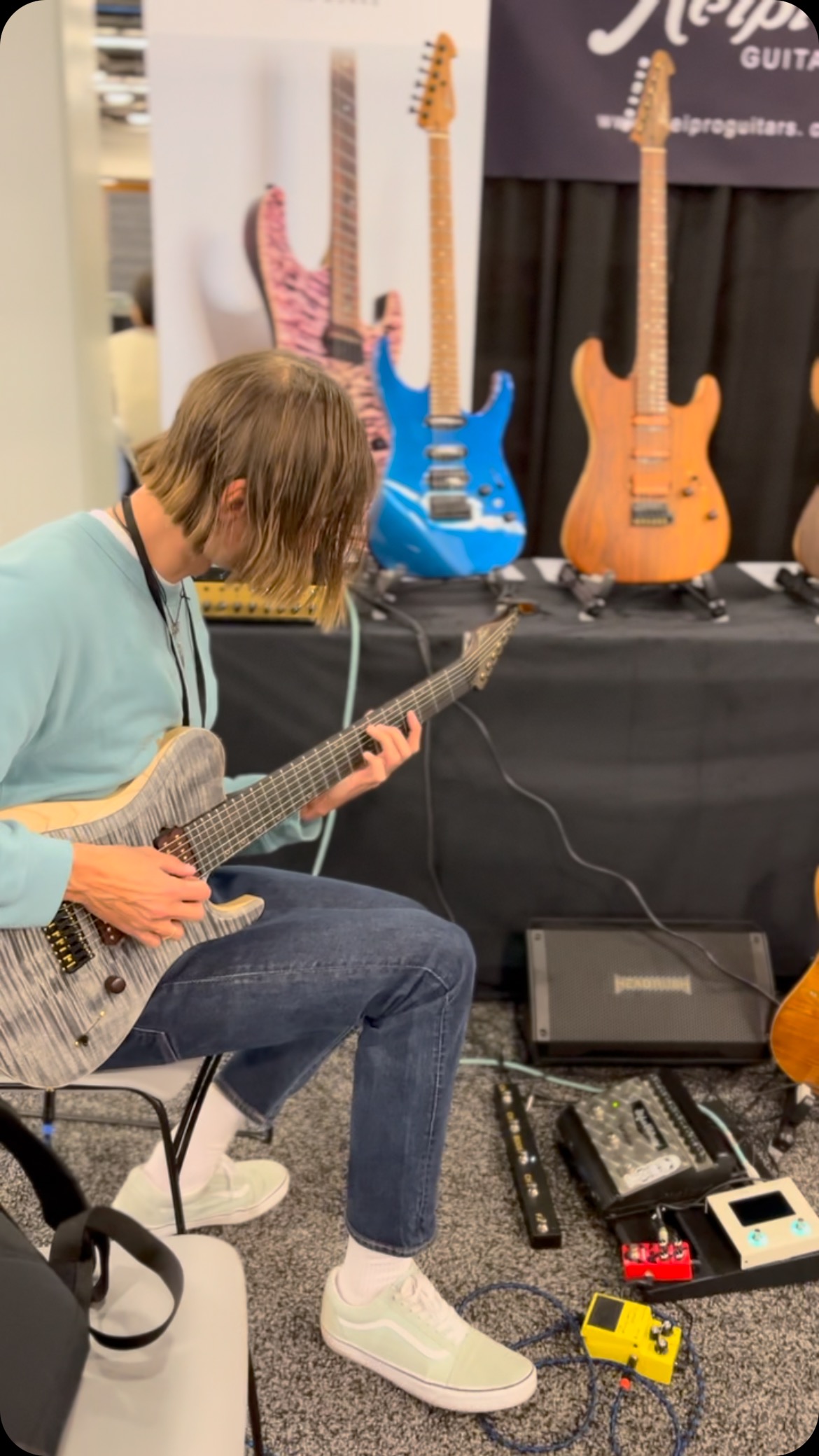 NAMM ‘25 continued…
#keiproguitars #namm #nammshow #namm2025 #7string #sevenstring #sevenstringguitar #7stringguitar #guitarshred #metalriff #rockguitar #rockguitarsolo