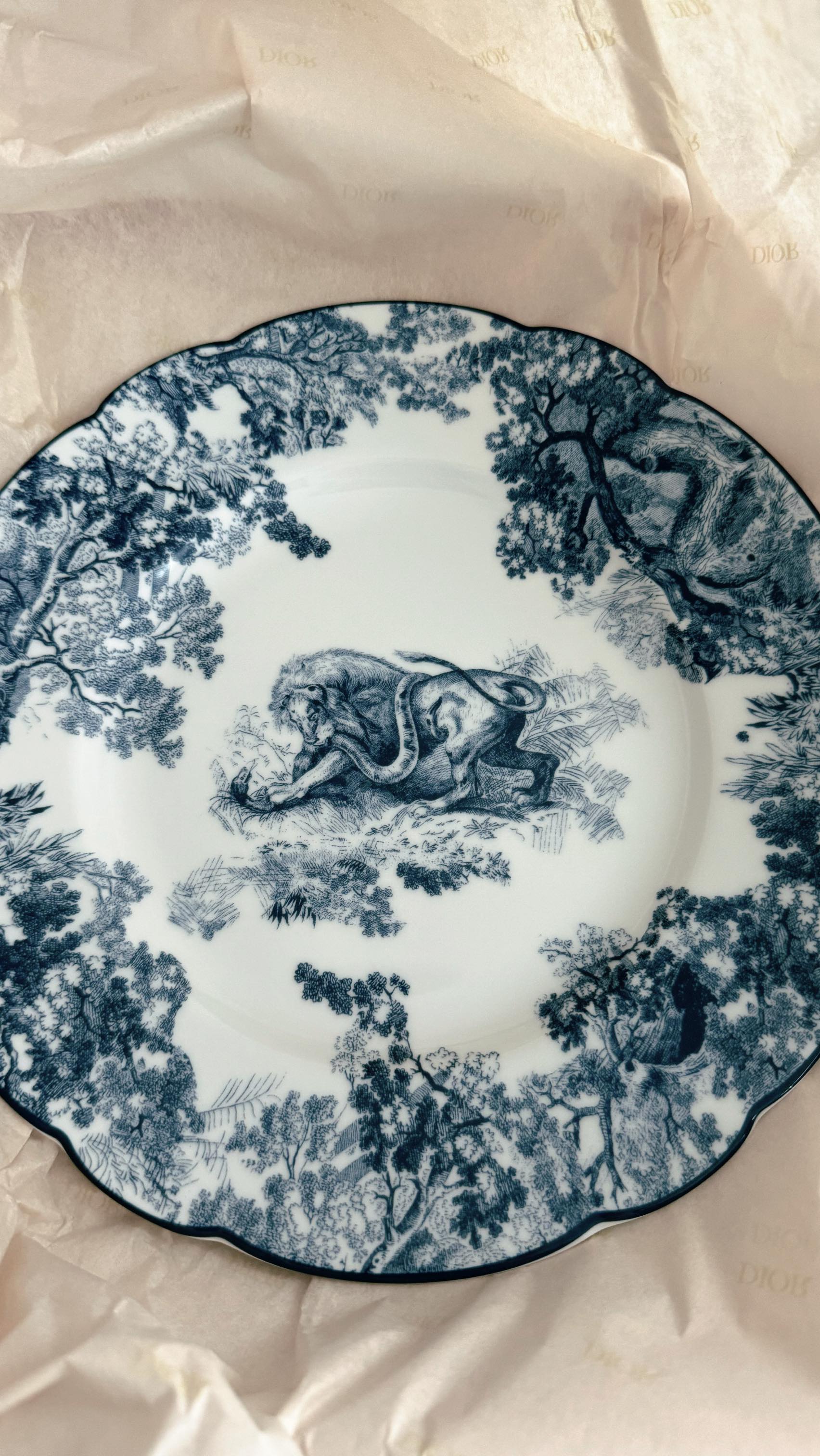 I’m absolutely in love with how my plate wall turned out! 💙 My soon-to-be mother-in-law gifted me some of her stunning vintage plates from her travels to Singapore (so special!), and I mixed them with finds from Home Goods and Williams Sonoma. The newest star of the collection? A Dior dessert plate featuring their gorgeous Toile de Jouy Lion motif. 🦁 It’s makes my heart happy to see this beautiful mix of pieces every time I’m in the kitchen! What’s your favorite way to display special keepsakes? ✨
.
.
.
.
.
.
.
.
.
.
.
.
.
.
.
.
.
.
.
.
#homedecor #diy #homesweethome #decor #vintage #spring#kitchendecor #gallerywall #platewall #design #home #platewalldecor #vintageplates #chinoiserie #blogging #blueandwhite #gallerywallinspo #dior #blog #fyp #kitchenideas #gallerywalldecor #spring #blueandwhitedecor #homestyling #diyhomedecor #vintageplate #diyprojects #homeideas #interiordesign