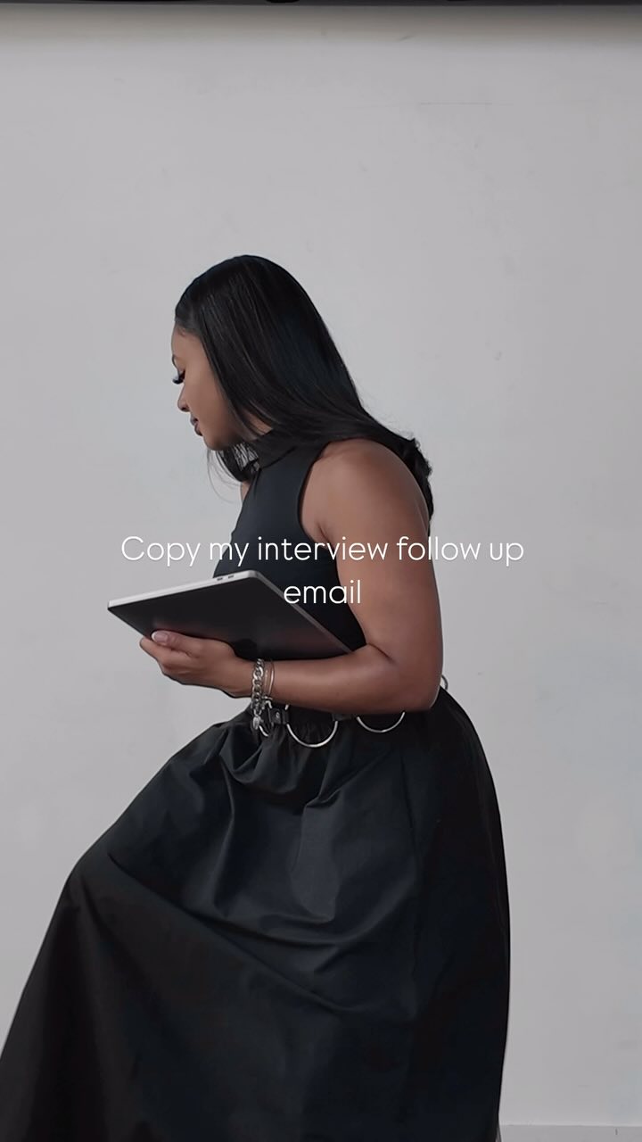 📑Hold and screenshot to use this template later!
After your interview, it’s important to stay top of mind with your interviewer. A well-crafted follow-up email shows your enthusiasm, professionalism, and appreciation for their time. Be sure to send your follow-up no later than the end of the day (EOD) to reinforce your interest in the position and keep the conversation going. This small step can make a big difference in leaving a lasting impression! ✨
#jobsearch #jobseekers #interviewtips #interviewprep #interviewskills #interviewcoaching