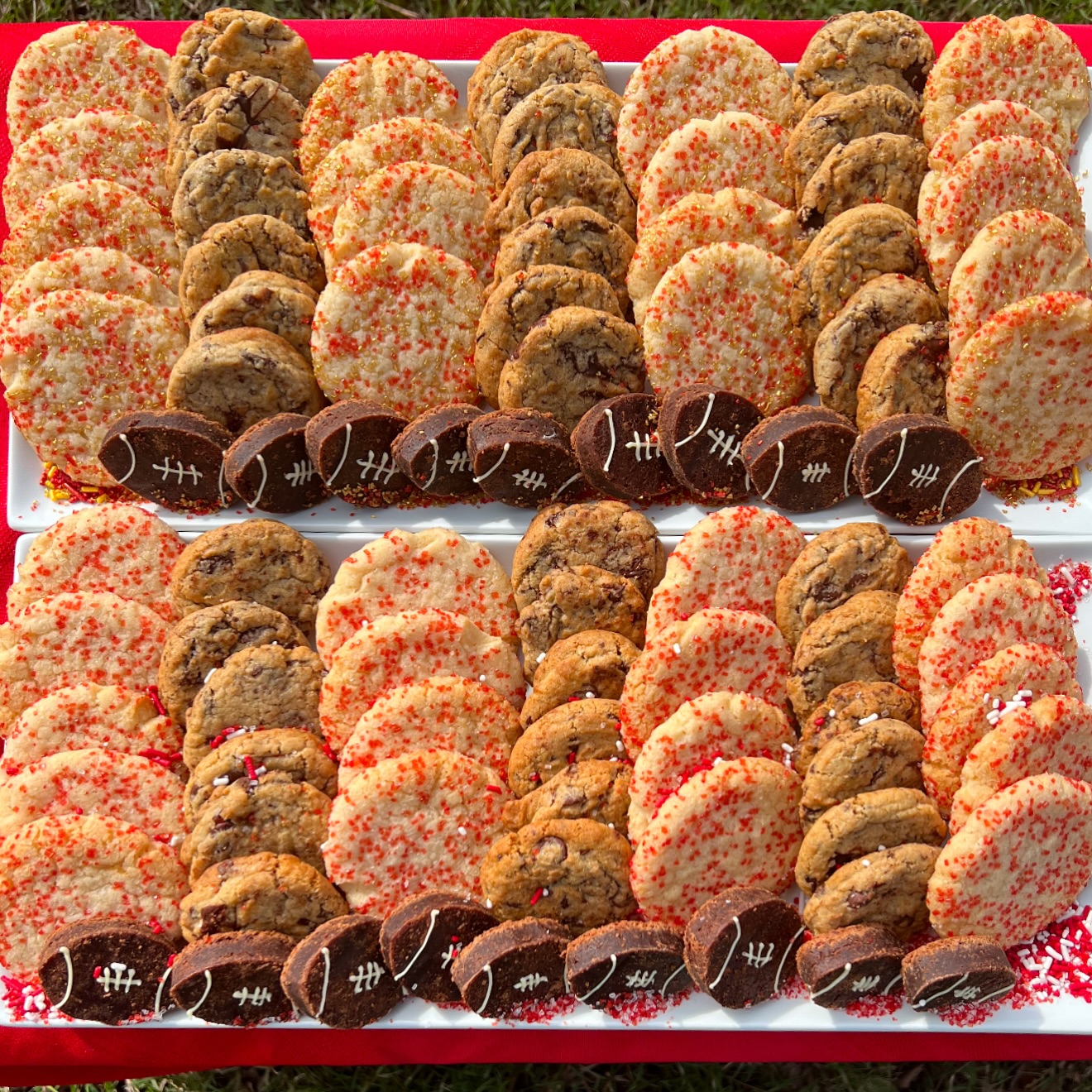 Sweeten up your BIG GAME with CakeSpaz this year! Swipe for details! โก๏ธโก๏ธโก๏ธ
#cakespaz #cookies #brownies #chocolate #chocoholic #sugarcookies #dessert #sacramento #elkgroveca #elkgrovebakery #pastryelkgrove #sacramentobakery #sacramentofoodie #superbowl2025 #pastrysacramento