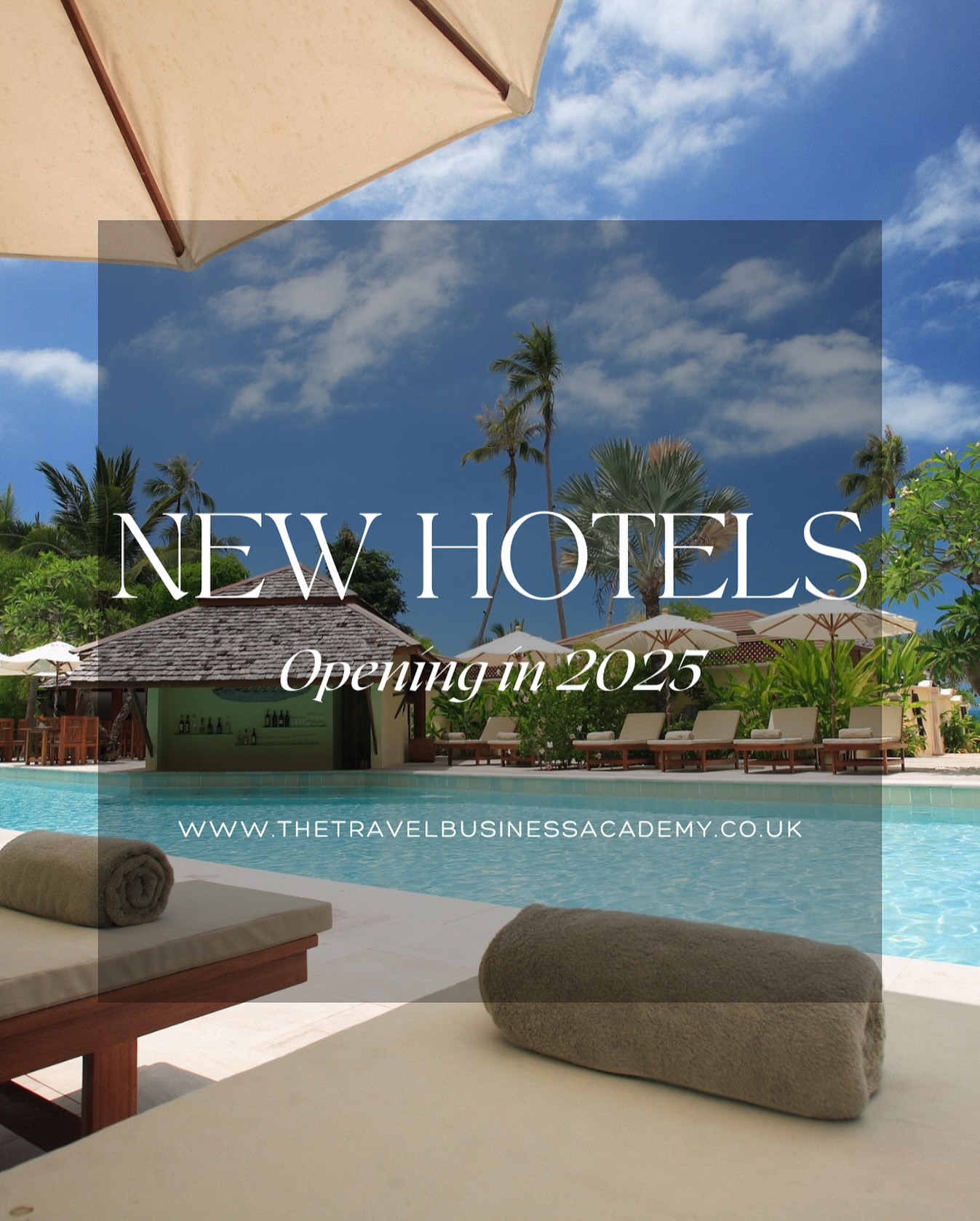 The most exciting hotel openings to have on your radar for 2025…
⭐️ The Cooper - Charleston, South Carolina
Adjacent to Joe Riley Waterfront Park, The Cooper is walking distance from downtown’s top dining and attractions. It’s in the heart of Charleston’s downtown.
⭐ Six Senses - London
Uk debut for Six Senses will bring its wellness concept to West London between Notting Hill & Paddington. Highlights include a 65 foot indoor swimming pool and 3,500 foot gym.
⭐ The Carlton - Milan, Italy
Prime location overlooking the boutiques of Via della Spiga and will have a panoramic rooftop bar with 360-degree views over Milan.
⭐ Ritz-Carlton Reserve / Guanacaste, Costa Rica
This hotel is a celebration of everything that travelers love about this part of Costa Rica where the rainforest meets the sea. A never-ending menu of outdoor activities like deep sea fishing, snorkelling, surfing, forest canopy tours and horseback riding.
⭐ One & Only - Big Sky, Montana
The interiors here center around dramatic floor-to-ceiling windows that bring the breathtaking views indoors. This highly anticipated ski resort will bring a new level of luxury to the already luxurious Big Sky.
Which of these 2025 openings is on your bucket list?
#newhotels2025 #hotelopenings #travelmore