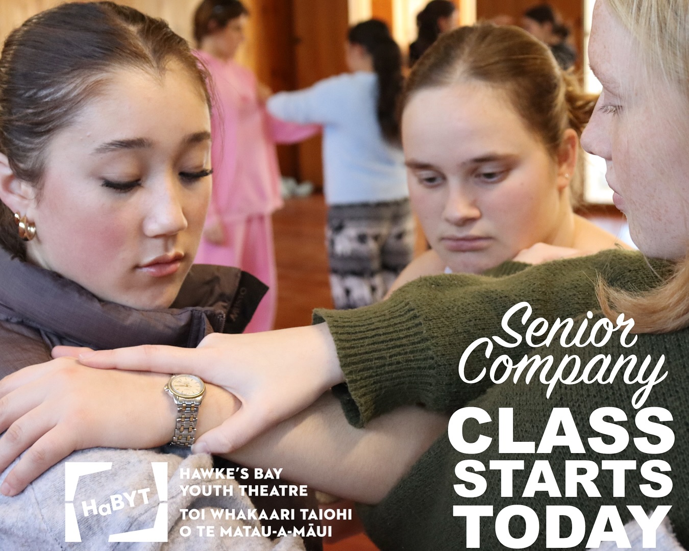 Our Senior Company meets for the first time this year this evening at 6pm. These exceptional rangatahi have an exciting year of devising ahead.
Their first project is Rising/Piki Ake, a transnational collaboration with Liverpool’s @unity_theatre that runs for eight weeks from mid February through Term 1.