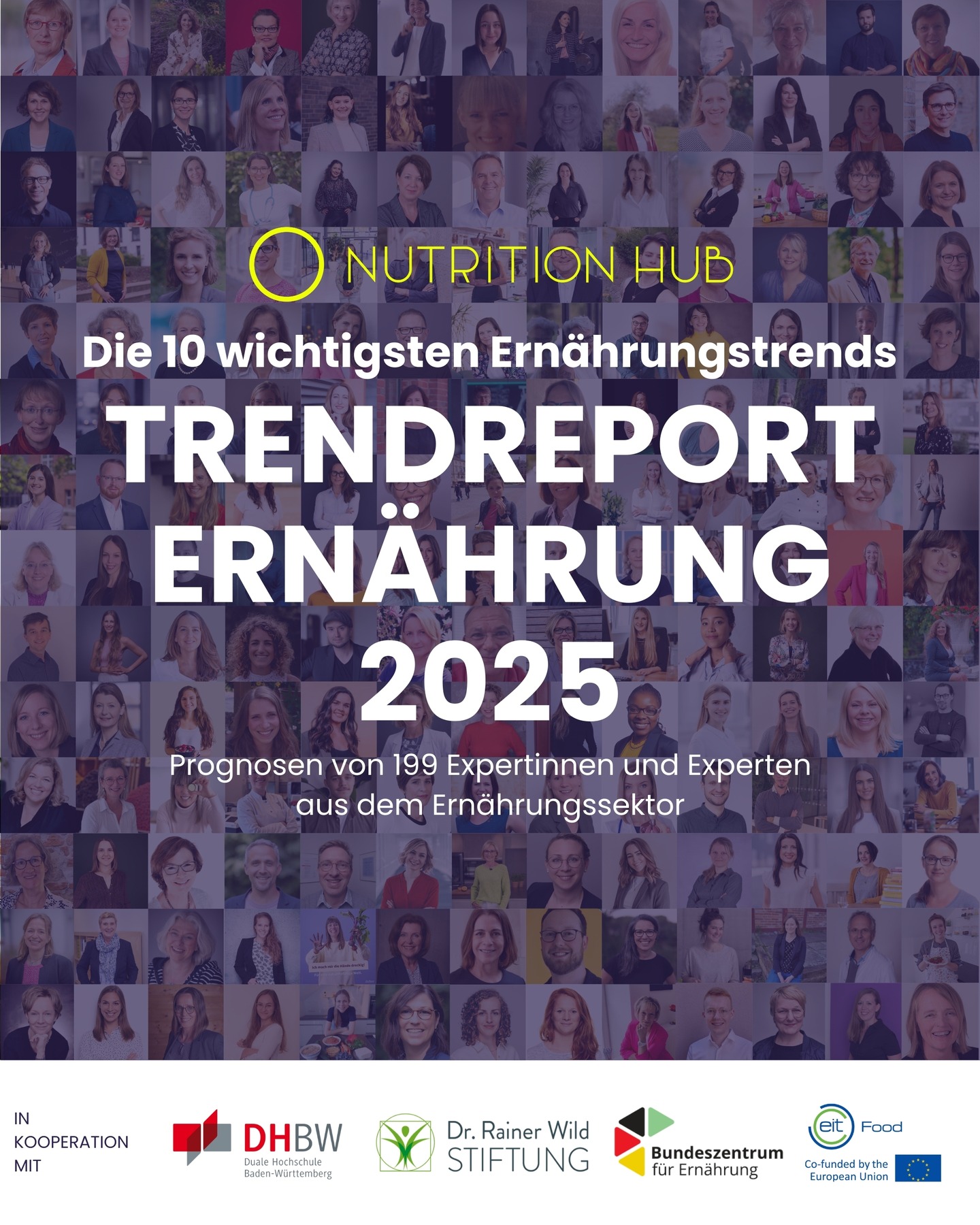 🌟 𝐃𝐞𝐫 𝐓𝐫𝐞𝐧𝐝𝐫𝐞𝐩𝐨𝐫𝐭 𝐄𝐫𝐧𝐚̈𝐡𝐫𝐮𝐧𝐠 𝟐𝟎𝟐𝟓 𝐢𝐬𝐭 𝐝𝐚! 🌟
Was sagen 199 Expert:innen?
💪 Menschen übernehmen die Kontrolle über ihre Ernährung – selbstbestimmt und individuell.
🌱 Pflanzliche Ernährung boomt, aber ohne Dogmen – Flexibilität ist der Schlüssel.
🤖 KI und Technologie machen personalisierte Ernährung für zugänglicher.
🌍 Klimaschutz wird Teil des Alltags – weniger Verzicht, mehr smarte Entscheidungen.
✨ Die Ernährung von morgen? Maßgeschneidert, gesund und nachhaltig – und DU entscheidest, was auf den Teller kommt.
📖 Die 10 TOP-Trends findest Du über den Link in der Bio.
💬 Was ist Dein persönlicher Ernährungstrend 2025? Let us know! 💜