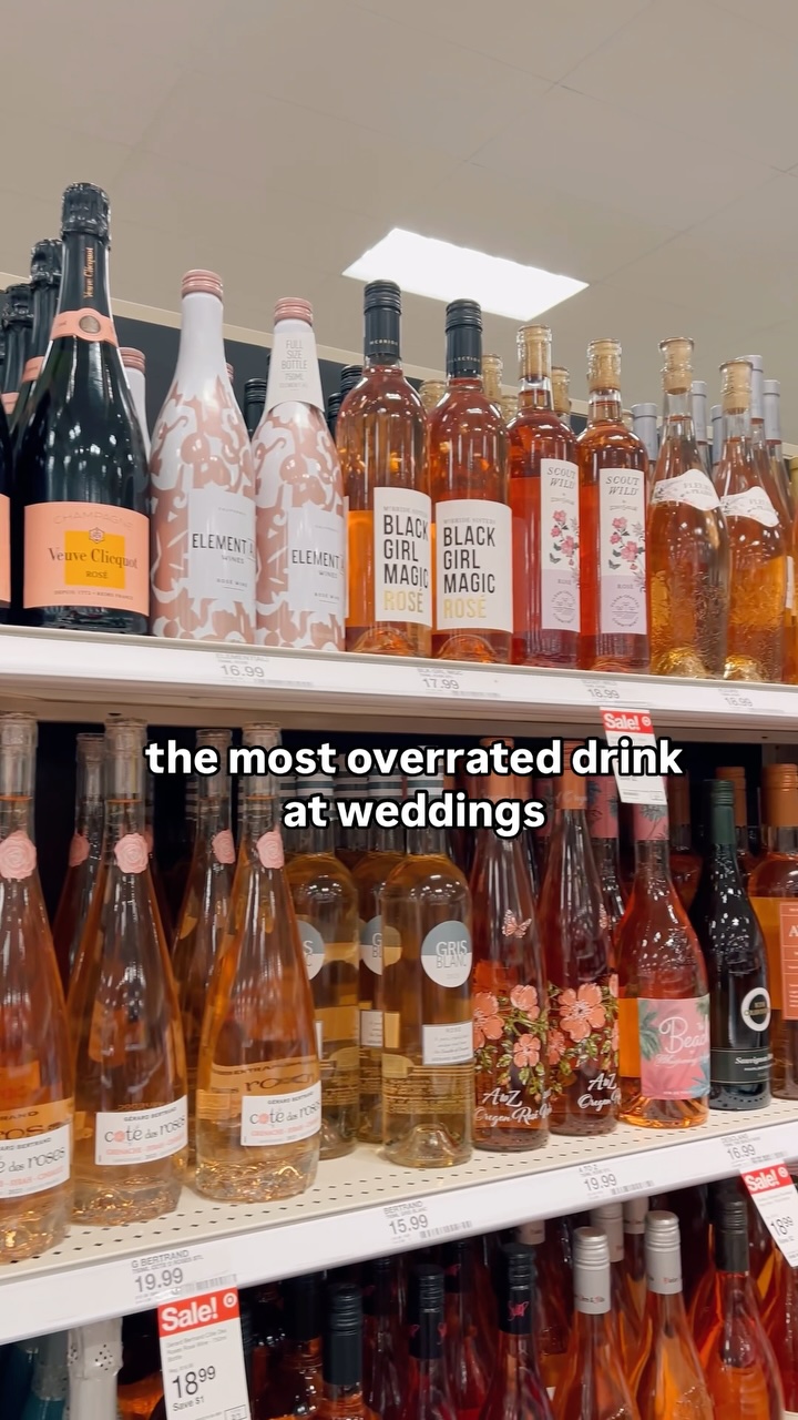 nobody, and we mean nobody is going to drink rosé at your wedding or event…
ESPECIALLY when you are also offering liquor drinks!
Rosé is aesthetically pleasing but that is really about it. In the hundreds of events we have served, serving people from all over the country, it is the least sought out beverage of choice. And we will open an entire bottle just for maybe one glass.
We understand couples want to offer a variety for their guests but offer that variety in beer and liquor.
Save your money and skip on the rosé for your wedding or private event!
#bozemanbartenders #bozemanmobilebartenders #dryhirebartenders #bozemanbarservices #bozemanweddings #bozemanmobilebar #montanaweddings #montanabartenders #weddingbartenders #mobilebartenders #bozemanevents #montana