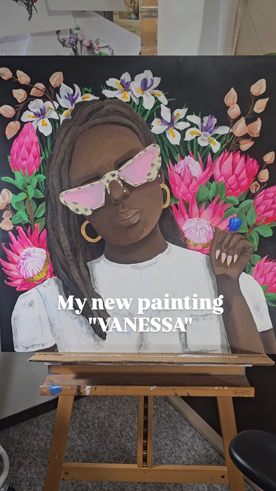 How does she make you feel? ⬇️ 🔥 "Vanessa" is #2 in my current series. With a history of drawing reproductive anatomy, my voice and intention with my art shifted after Roe v. Wade was overturned. While my anatomical art may be universal, discrimination and control over others is most definitely not felt by all. The disparities among gender, race, sexuality, and reproductive rights were topics I couldn't ignore as a modern-day creator.
P.S. I hope she does @kerrywashington proud #queen ❤️❤️
#femaleartist #reproductiverights #reproductivefreedom #mybodymychoice #painter #artiststudio