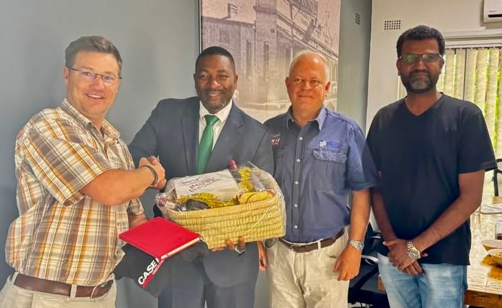 🌾🚜 **Honoring Innovation in Agriculture: Minister Kawale's Visit to H.E.Jackson** 🚜🌾
We welcomed the esteemed Minister of Agriculture, the Honorable Samuel Kawale, to our facilities last week. As a leading force in the agricultural equipment sector, we understand the importance of staying at the forefront of technology and innovation. Minister Kawale's visit underscores the government's commitment to revolutionizing Malawi's agricultural landscape. The minister's presence reaffirmed the drive for Malawi to capitalize on modern and mechanized agricultural equipment, irrigation, and farming techniques.
During his engaging discussions with our senior management, Honorable Kawale painted a vivid picture of the government's vision. A future where Malawian farmers harness the power of mechanized agriculture to achieve higher crop yields, the ability to produce multiple crops per year through irrigation, and ultimately, greater financial returns and food security for all.
The government's Mega Farm Commercial Farm Programme is a beacon of hope for small to medium-sized farmers, offering mentorship and financial support to access cutting-edge equipment. This initiative is not just about the large, high horsepower machinery but also about making smaller, more affordable tractor units and equipment available to a broader range of farmers.
Here at H.E.Jackson, in partnership with @caseih_mea, we are equipped with the machinery and technical expertise to contribute significantly to the government's aim of empowering farmers to reach their full potential. It was an honor to have Minister Kawale interact with our team and tour our facility. His visit allowed him to witness first-hand the production capacity and the array of equipment H.E.Jackson and CaseiH have to offer.
We are committed to working hand in hand with the government and our farming community to ensure that every farmer has the opportunity to thrive in this new era of agriculture. Together, we can sow the seeds for a more prosperous and food-secure Malawi.
Stay tuned for more updates as we continue to drive innovation and support our farmers!
#AgriculturalInnovation #FoodSecurity #MalawiAgriculture