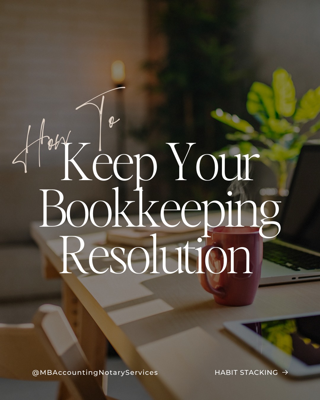 Habit stacking is your key to staying consistent with your bookkeeping in 2025! 🔑
Here's how it works: ⤵️
Choose a habit you already have established, like regularly checking your bank account.
In 2025, each time you check your bank balance, I want you to look and see if you have a new bank statement available.
As soon as you see a new statement, that's your habit-stacking trigger to go ahead and do your bookkeeping for the month.
But, what if I told you there's an even EASIER way to stay on top of your books in 2025?
Hire me to do it all for you! 😏
#Bookkeeper #BookkeepingTips #TNaccountant #mbaccountingnotaryservices