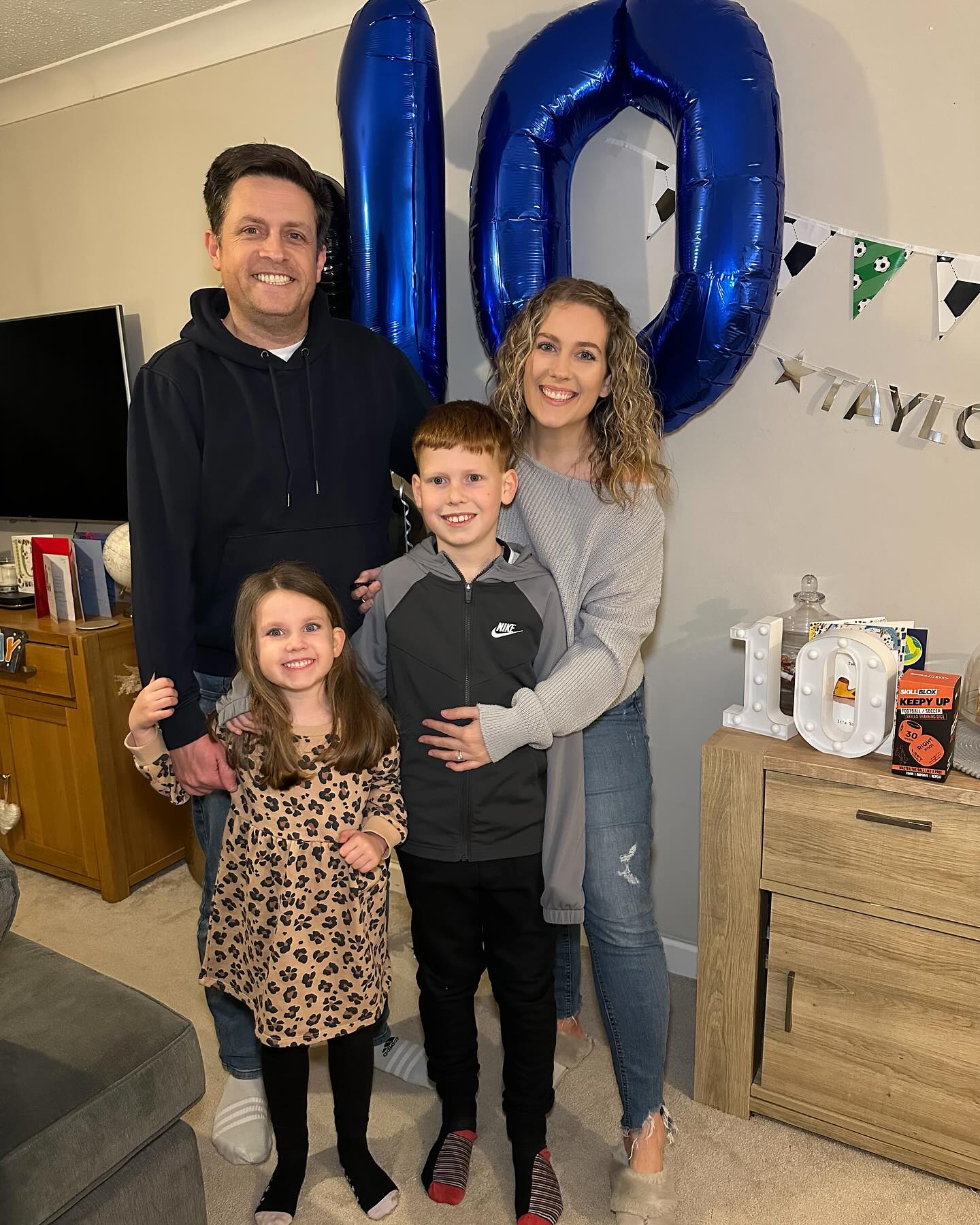 This is 10 - Happy birthday my boy 🎉💙🥹