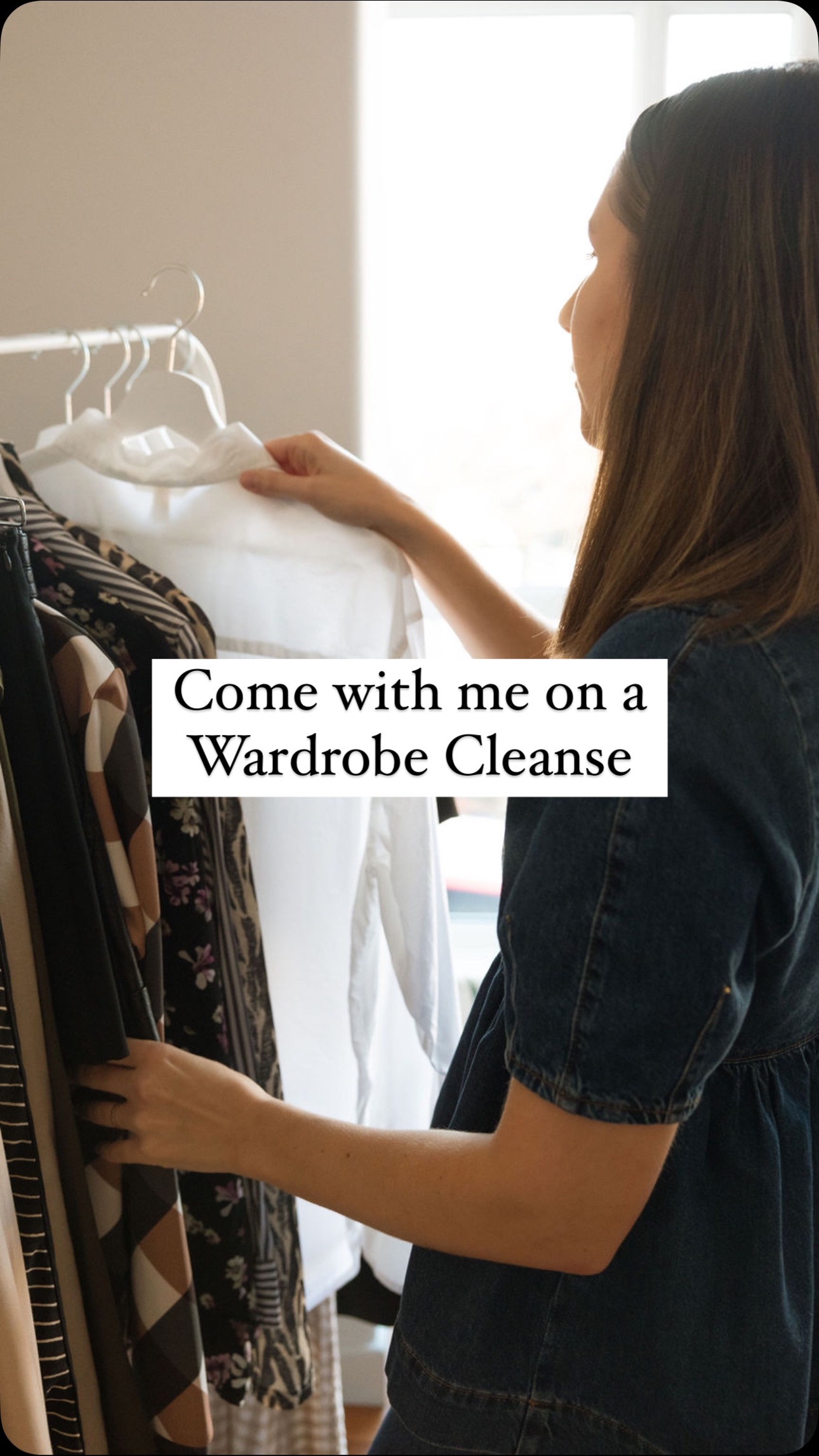 Come with me on a Wardrobe Cleanse 🧺
Think of a Wardrobe Cleanse as a Wardrobe Edit’s sustainable sister… it’s less about throwing away and more about making the most of what you have!
My client has a gorgeous selection of clothing and accessories, but her storage wasn’t working for her… making it hard to see what she had and to put outfits together. I focused on re-organising her wardrobe, ensuring she can see and enjoy her clothing. Then I created a shopping list for her Online Shopping Package - key pieces that will tie her wardrobe together.
Is your wardrobe more chaotic or calm?
