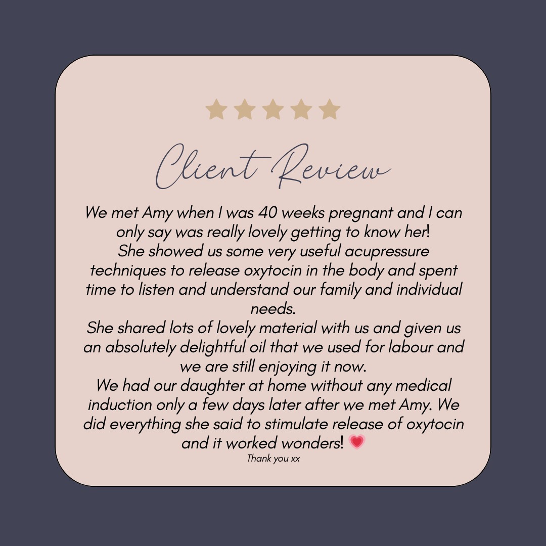 Gorgeous Feedback from a lovely family I helped recently. ā¤ļø
If you'd like to know more about "Fashionably Late" My due time therapy, visit https://www.thesevenoaksmidwife.com/due-time-therapy
#duedates #complementarytherapies #avoidinduction #midwife #pregnancy #sevenoaksmums #tonbridgemums #tunbridgewellsmums