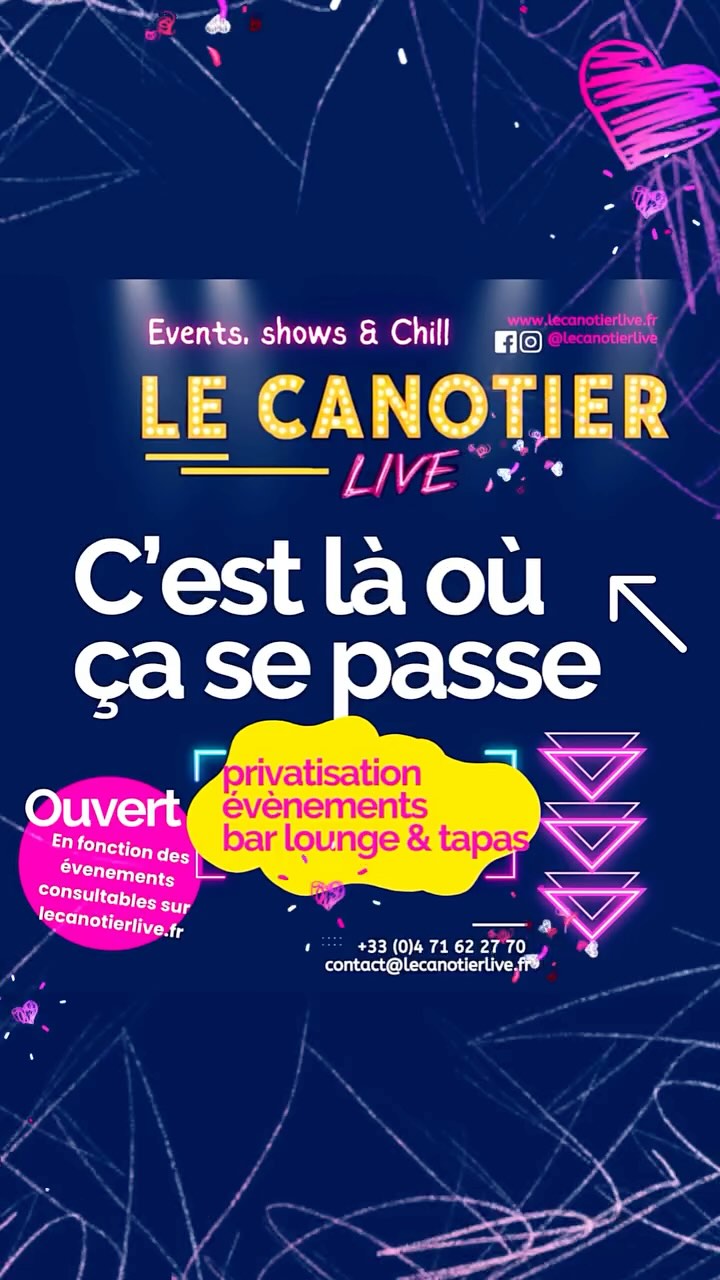 Ça se passe comme ça au @lecanotierlive ❤️
