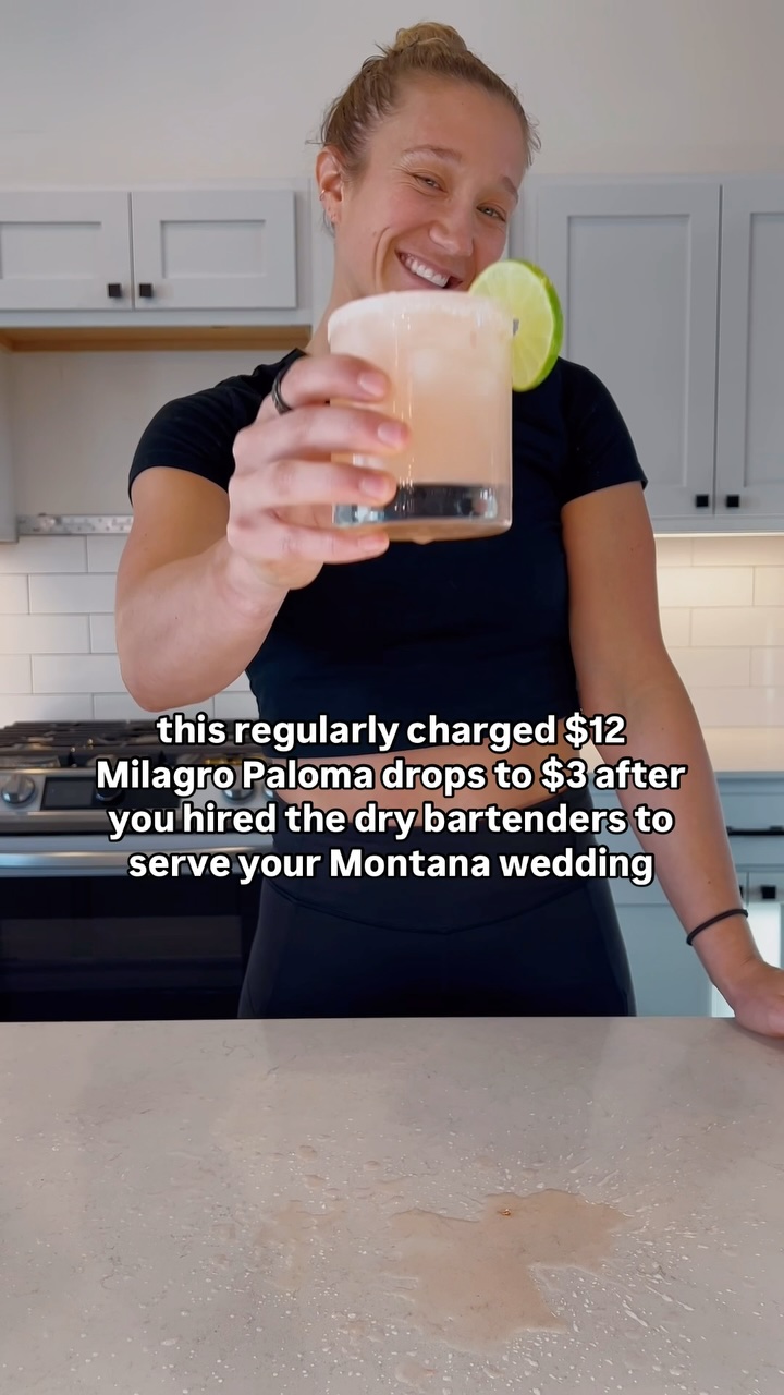 WHY pay the mark-up on booze at your wedding….
when you seriously don’t have too!
Dry-hire bartending is permitted in the state of Montana, allowing licensed & insured bartenders to serve your booze at your private event. Offering the same great service, mixology, consumption control, and liability coverage as a traditional bar minus the price tag!
Price tag ≠ alcohol mark-up 🏷️
1 bottle of Milagro tequila = 16 single-shots = average $1.90 per shot + mixers + labor = $3-$4 PER DRINK. For the exact same drink that would be charged at $10-$12 on an open, consumption tab.
That math doesn’t lie on savings because the “pay-per bottle” approach offers SIGNIFICANT savings vs “pay-per-drink”. In buying 3-4 drinks from a traditional bar you’ve already paid for that entire bottle of tequila… knowing damn well you still have 12 single servings left…
let that sink in 🙃
Skip the mark-ups and host your bar the better way, because you save + get to take leftovers home! Any and ALL budgets are welcome, and we’d love to work with you to make it memorable + affordable 👏🏼
***serving only in Montana***
#bozemanbartenders #bozemanmobilebartenders #dryhirebartenders #bozemanbarservices #bozemanweddings #bozemanmobilebar #montanaweddings #montanabartenders #weddingbartenders #mobilebartenders #bozemanevents #montana