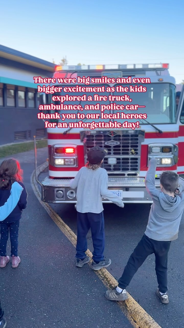 A huge thank you to the amazing firemen, the paramedic, and the police officer who visited our childcare program yesterday! 🚒🚓🚑 The kids had such a blast learning about how everything works, and their excitement was absolutely contagious! We’re so grateful for your time and the hands-on experience you gave them. It was a fun afternoon that they’ll never forget! 🙏💛
#communityheroes #Grateful #funlearning #thankyou #pacificheartchildcare