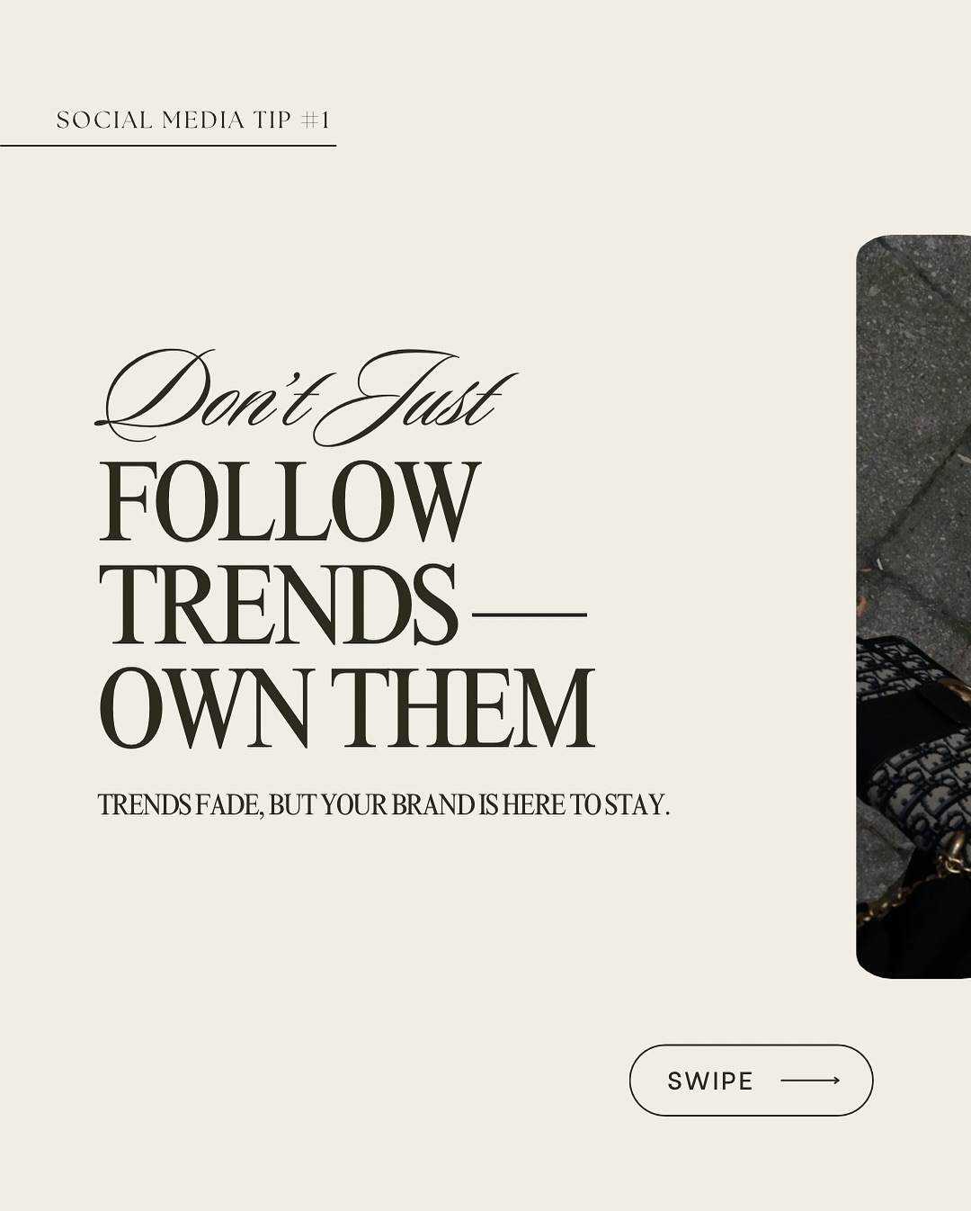 Trends are everywhere, but just following them won’t make your brand unforgettable. 💡 The secret? Adding YOUR unique twist! ✨
When you personalize trends, your content stands out, feels authentic, and connects on a deeper level with your audience. It’s not about blending in—it’s about turning fleeting trends into lasting impressions that showcase your brand’s voice and vibe.
Ready to create trendsetting content that’s 100% YOU? DM me today, and let’s make it happen! 🚀
#SocialMediaTips #SocialMediaTrends #BrandAuthenticity #ContentCreationTips
𖥔 17thstudios.com
𖥔 connect@17thstudios.com
Elevating your brand with custom websites, stunning photography, and expert social media management. ✨
#SocialMediaManagement #WebDesignStudio #BrandPhotography #ContentCreation #CreativeAgency #SmallBusinessSupport #DigitalMarketing #VisualStorytelling #PhotographyStudio #BrandingExpert #WebsiteDesign #CreativeServices #BuildYourBrand #ContentStrategy #BusinessGrowth #Ontario #DentalLife #DentalFun #DentalHumour #BehindTheScenes