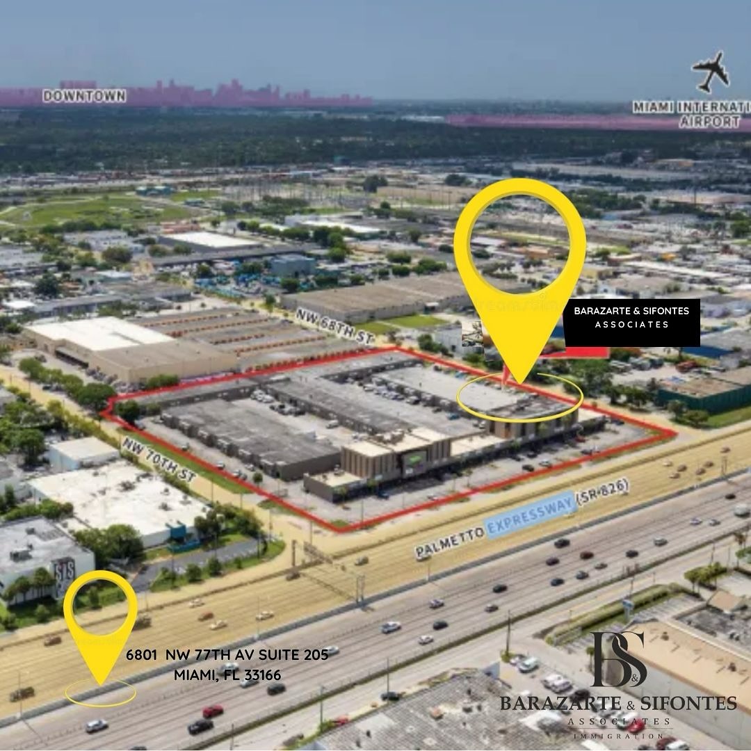 Nuestra Oficina en Miami: 6801 NW 77th Ave. Miami, FL 33166