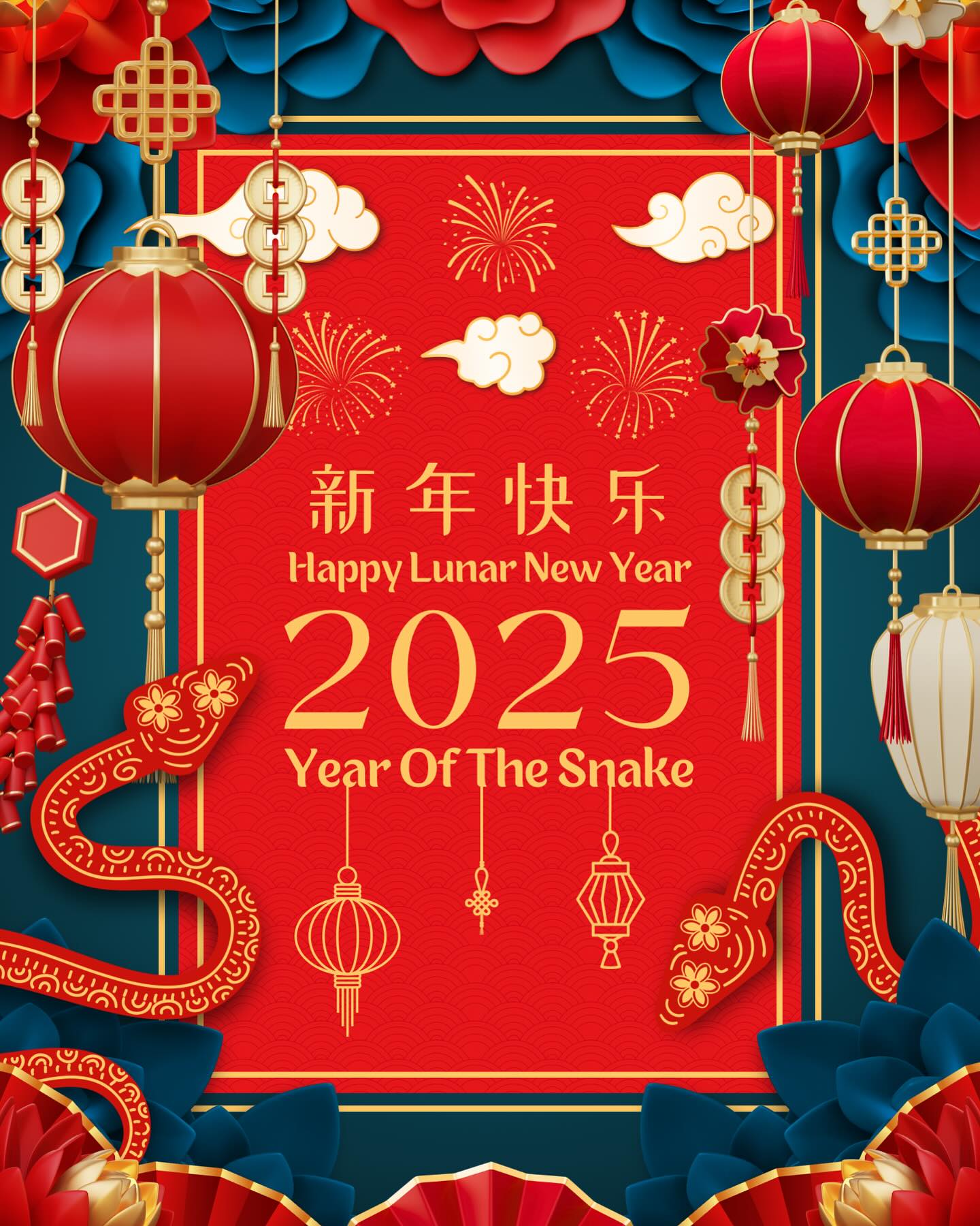 Happy Lunar New Year! We thank you all for being a part of our community and for your continued support. We wish you a year of good fortune and prosperity. Here are some characteristics of snake: wisdom, intuition, and mystery.
🐍 DM us if you’d like to ring in the New Year with a traditional lion dance!