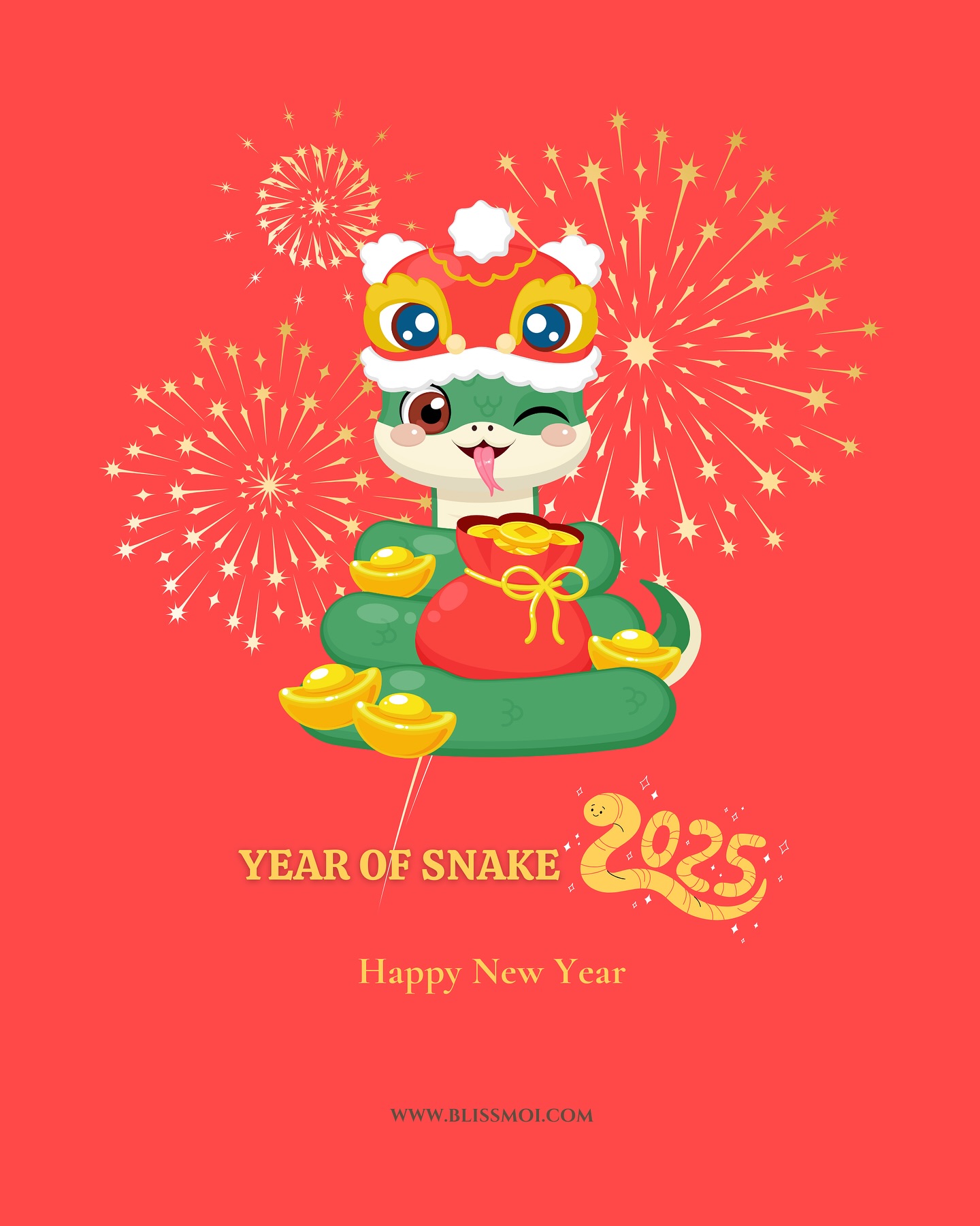 ✨ Blissful New Year Blessings from Blissmoi ✨
As we step into the Year of the Snake, we wish you:
🌸 Moments of stillness to restore your soul,
🌟 Courage to restart your dreams,
💖 Balance in nurturing yourself and your loved ones,
🍊 Prosperity and joy flowing as naturally as the seasons.
May this Year of Snake be a time to reflect, restore, and welcome radiant beginnings. Remember, self-care is the foundation of strength, and when you take care of yourself, happiness and health will flourish around you.
🧧 Happy New Year! May your days be filled with harmony, love, and warmth. 💫
#Blissmoi #yearofsnake2025 #EmbraceSelfCare #NewYear #newyearblessings