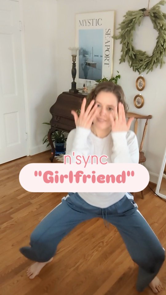 i really had to practice what I preach for this one - there was no YouTube tutorial, flipping/mirroring the moves, breaking things down with counts, no "expert" to walk me thru it. just me (+ the boys ๐). i had to repeatedly remind myself that I'm capable of working thru + learning this dance if I want to โจ
and it was soooooooo worth it - the laughter, nostalgia, sweat - slowly working toward a goal, just for the sake of having fun + sharing joy.
and there's just something about embodying that boy band energy ๐ฅ ๐ช๐ผ ๐บ๐ผ๐บ๐ผ๐บ๐ผ๐บ๐ผ๐๐ผ
#wintercopingskills #somatictherapist #nsyncforever #nsyncgirlfriend #dancechallenge #dancetherapy