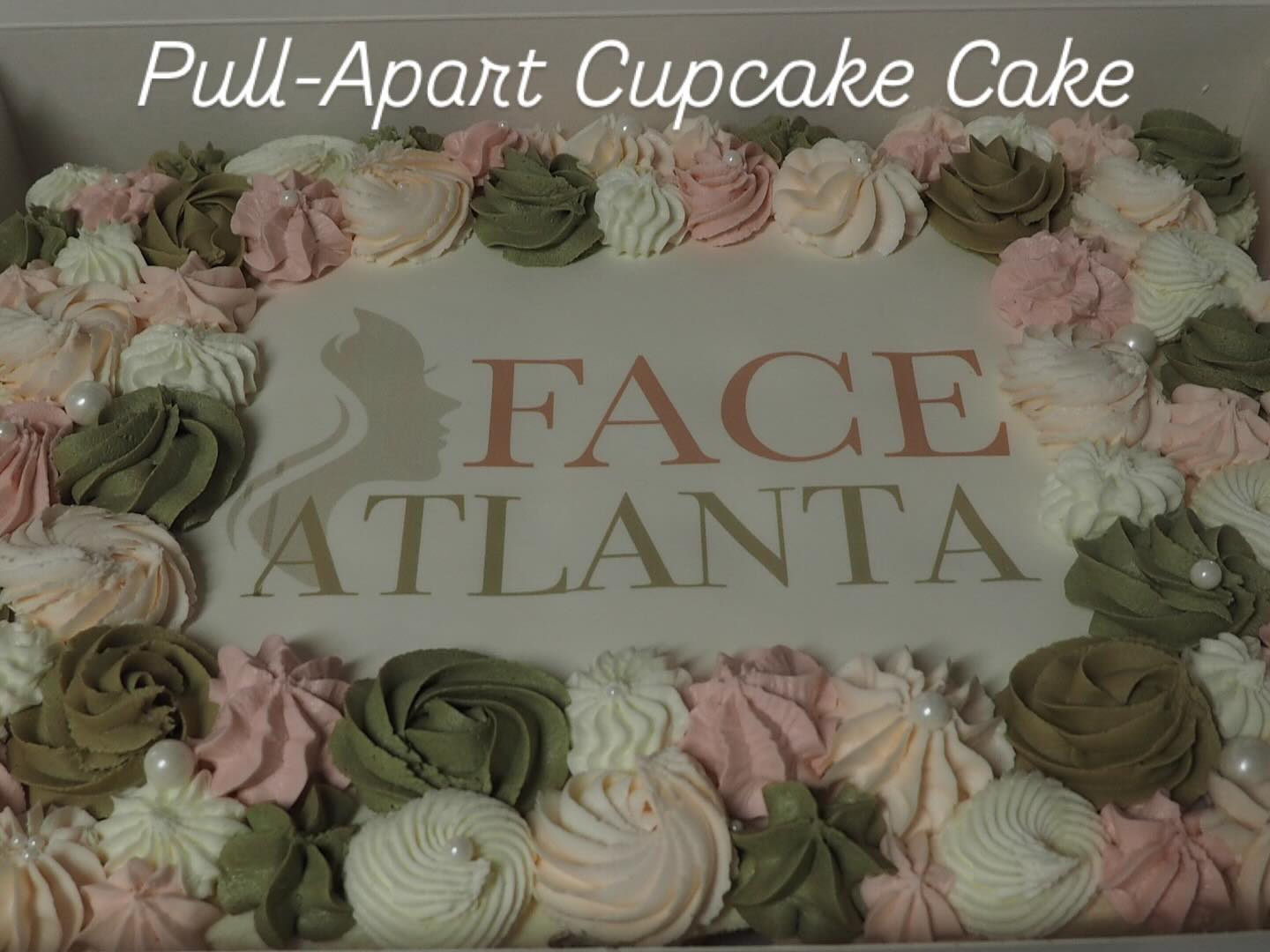 Grand Opening Pull Apart Cupcake Cake