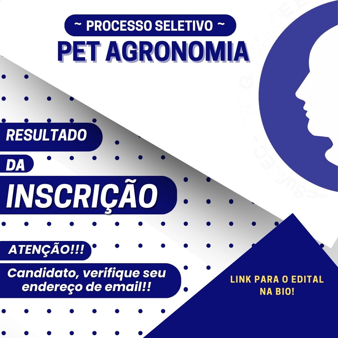 🎉 Parabéns aos candidatos deferidos do nosso Processo Seletivo 2025!⭐
Fiquem Atentos as próximas etapas!!
#PetAgronomia #SejaBemVindo #NovasEtapas