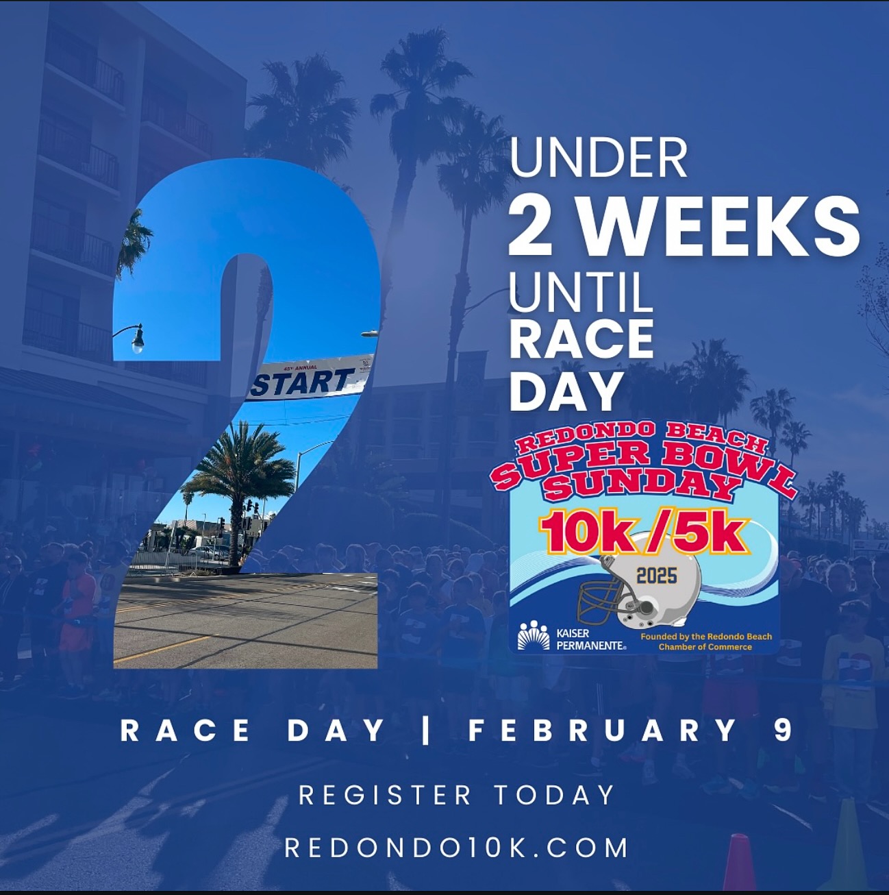 The teams are set, are you? Join us for the annual @redondo10k in less than two weeks!
