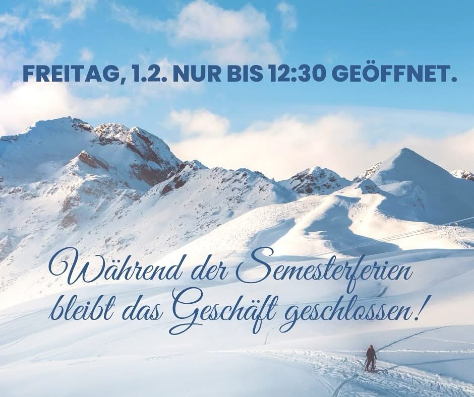 #semesterferien #geschlossen #urlaub