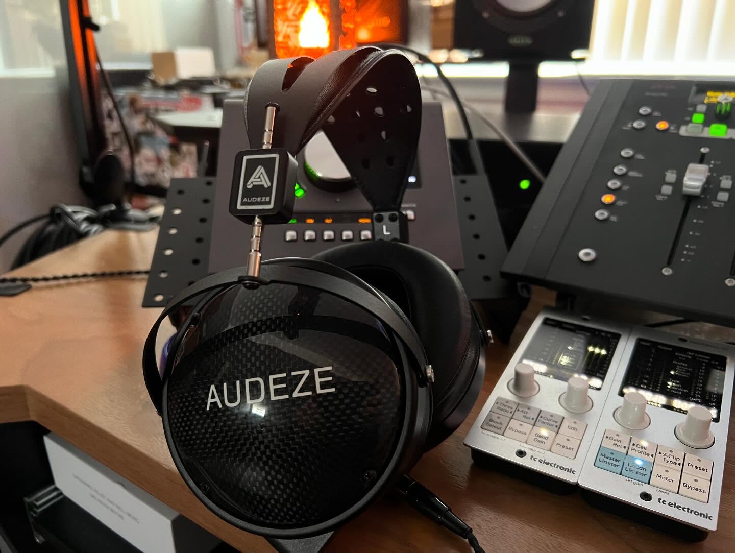 Taking these @audeze_official cans out for an Atmos spin. Jumping back into the surround game. Let’s work!