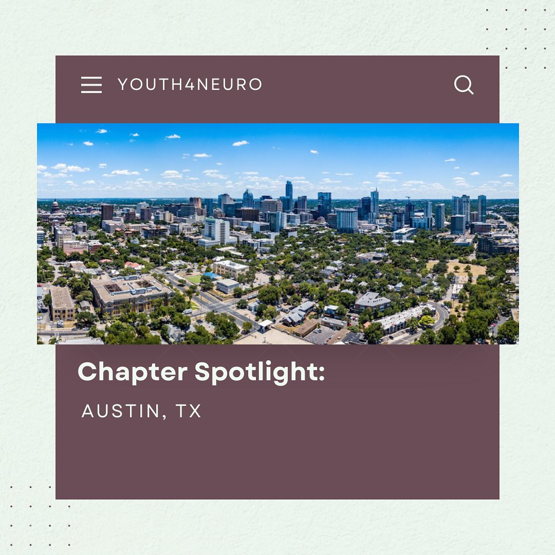 Youth4Neuro is very excited to introduce a new chapter in Austin, Texas!
Want to start your own chapter and gain leadership experience AND be on the Y4N Chapter Board? Join now by filling out the form in our bio!
#youth4neuro #y4n #neuroscience