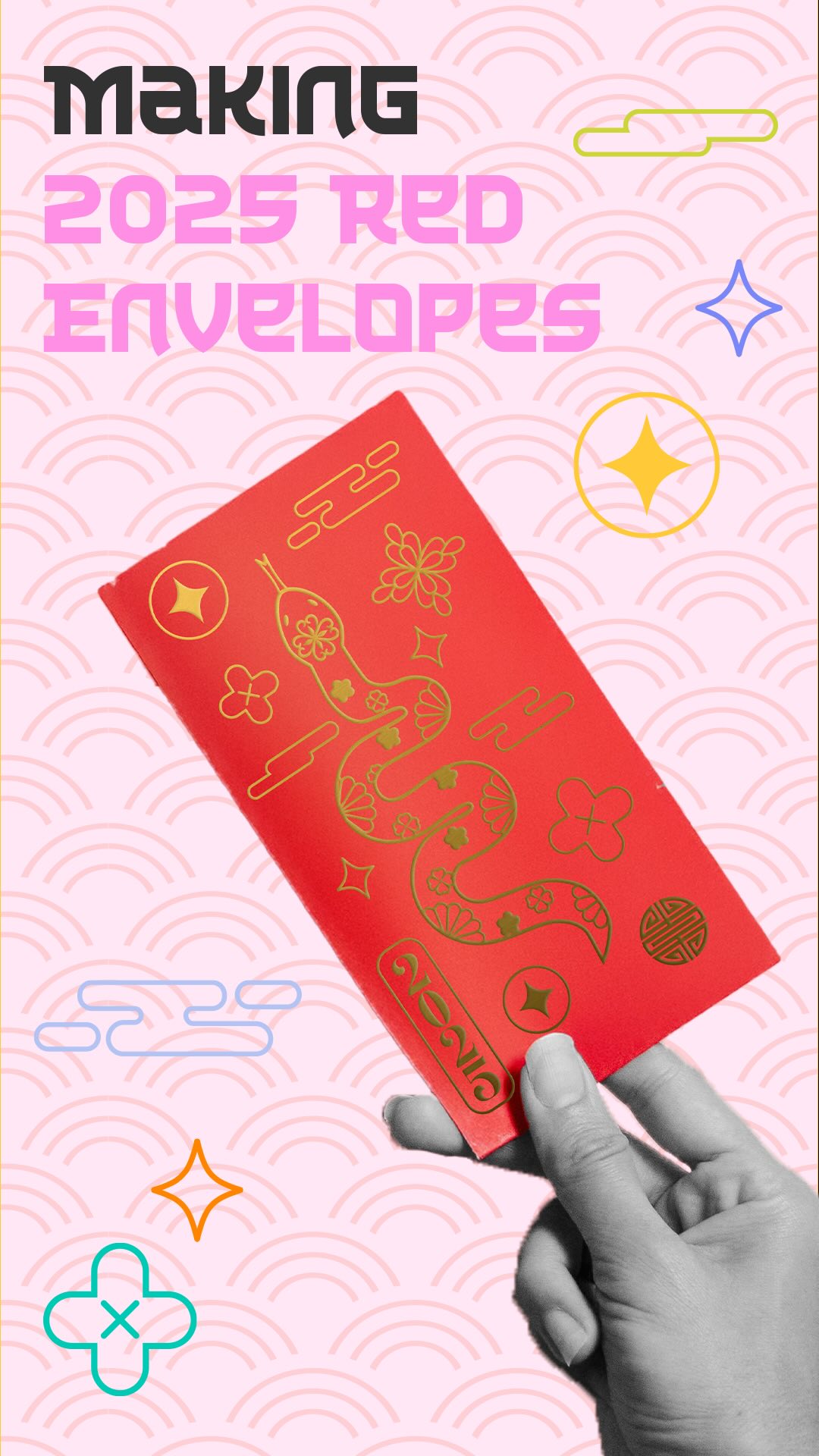 Happy new year 🧧🐍
If anyone knows someone who can produce red envelopes with gold foiling for a cheap price, let me know!
#newyear #yearofthesnake #lunarnewyear #2025 #trending #redenvelopes
