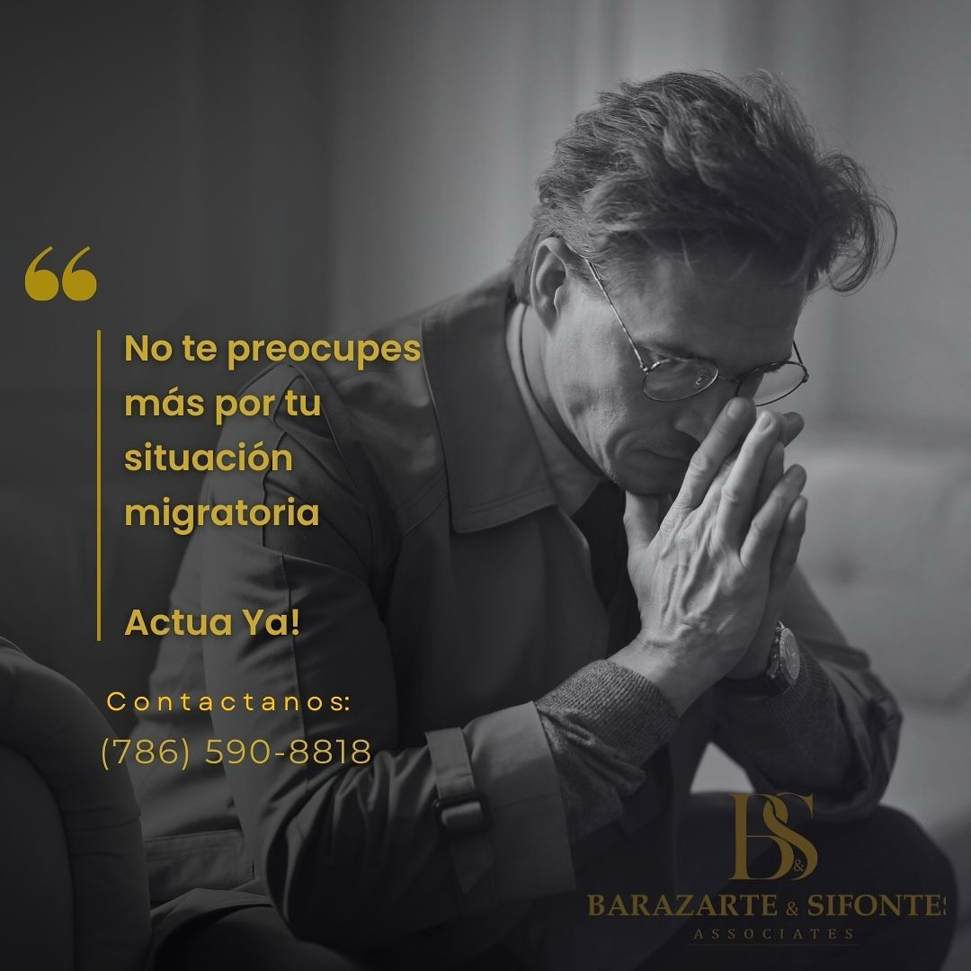 Revisa las opciones que tienes dentro del marco de la ley. Contáctanos (786)590-8818