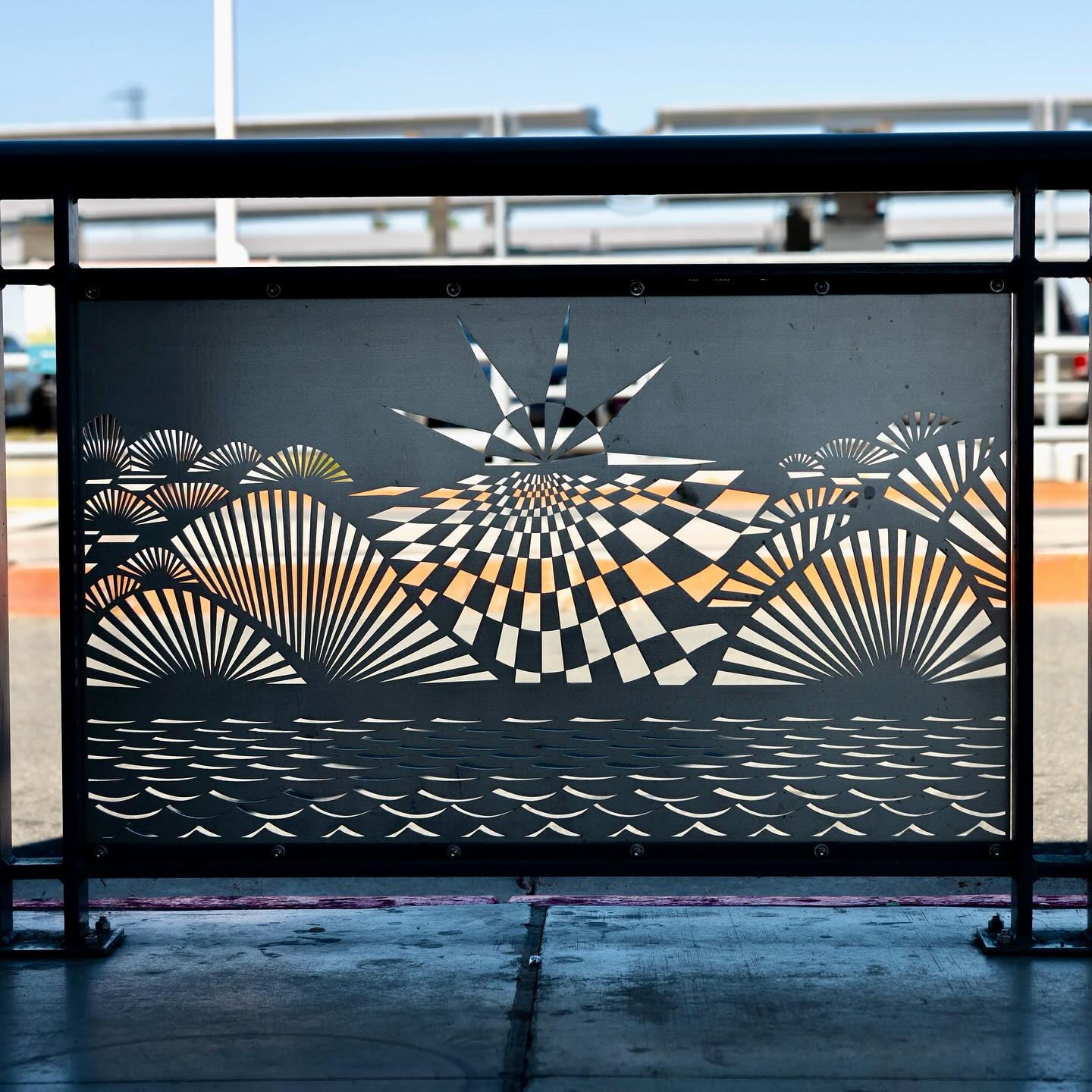 "Clear Sky Over Antioch"
Laser cut stainless steel art panels at Antioch BART
Artist: @adam5100
Photos: @lockstonemedia
#fabrication #stainless #publicart #metalfabrication #oakland #dekafabrication