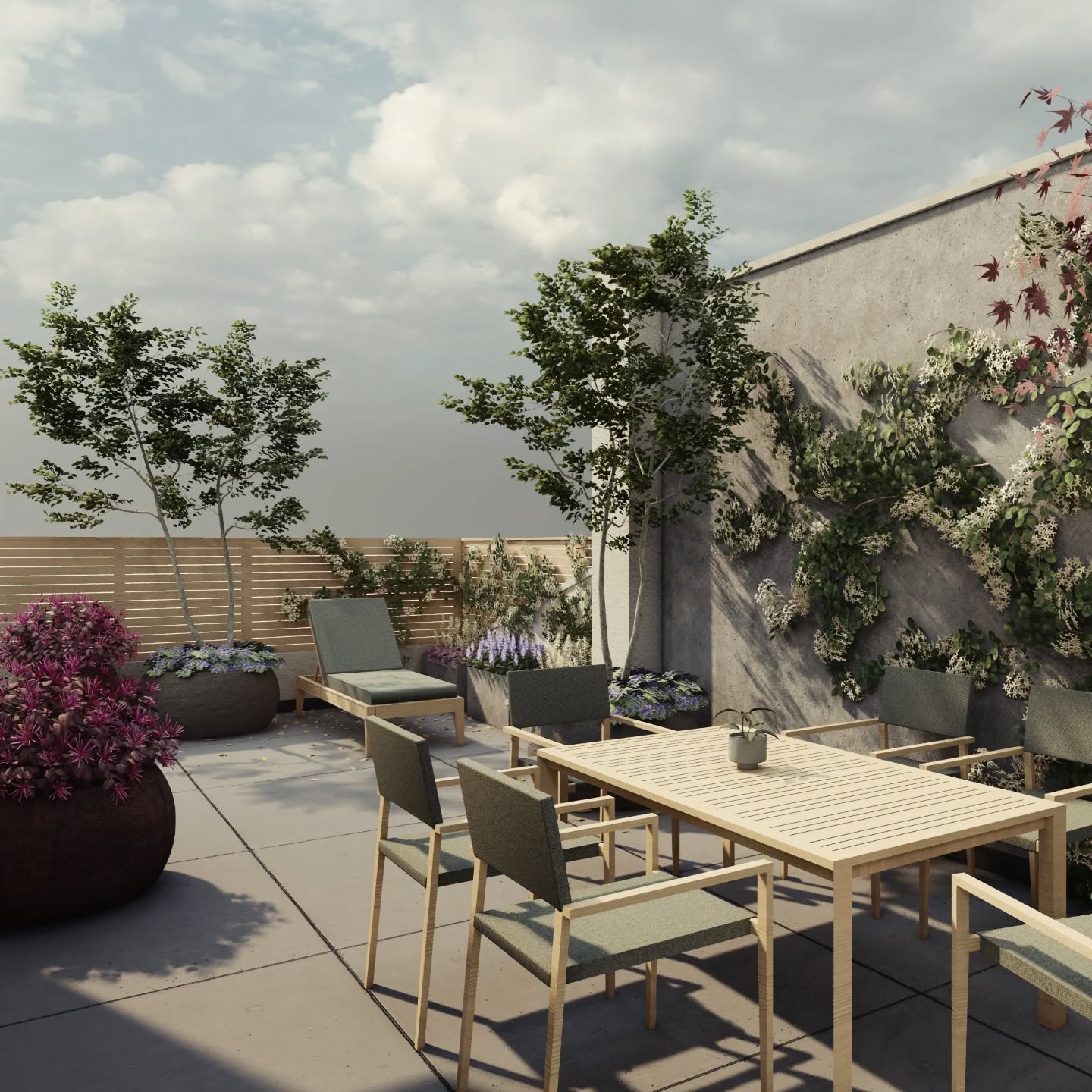 Transform your outdoor space into a lush oasis 🌿🌸. This project beautifully combines modern elegance and nature’s charm, offering a serene retreat right at home.
✨ Key features of this design:
🌱 Strategically placed potted plants for vibrant seasonal colour.
🌸 Climbing greenery enhances the visual flow against the walls.
🪑 A stylish seating area for relaxing or entertaining guests.
🌳 Sculpted trees that frame the space and add natural sophistication.
Whether it's a complete garden redesign or thoughtful enhancements, our bespoke garden design and construction services will bring your vision to life.
📩 Get in touch today and let’s create the garden you’ve always dreamed of! 🌿
.
.
.
.
.
.
.
.
.
.
#london #garden #beautifulgardens #chelsea #southkensington #putney #fulham #gardening #landscape #design #exteriordesign #garden2025 #plants #terracegarden #terracedesign #gardenmaintenance #uk #flowers