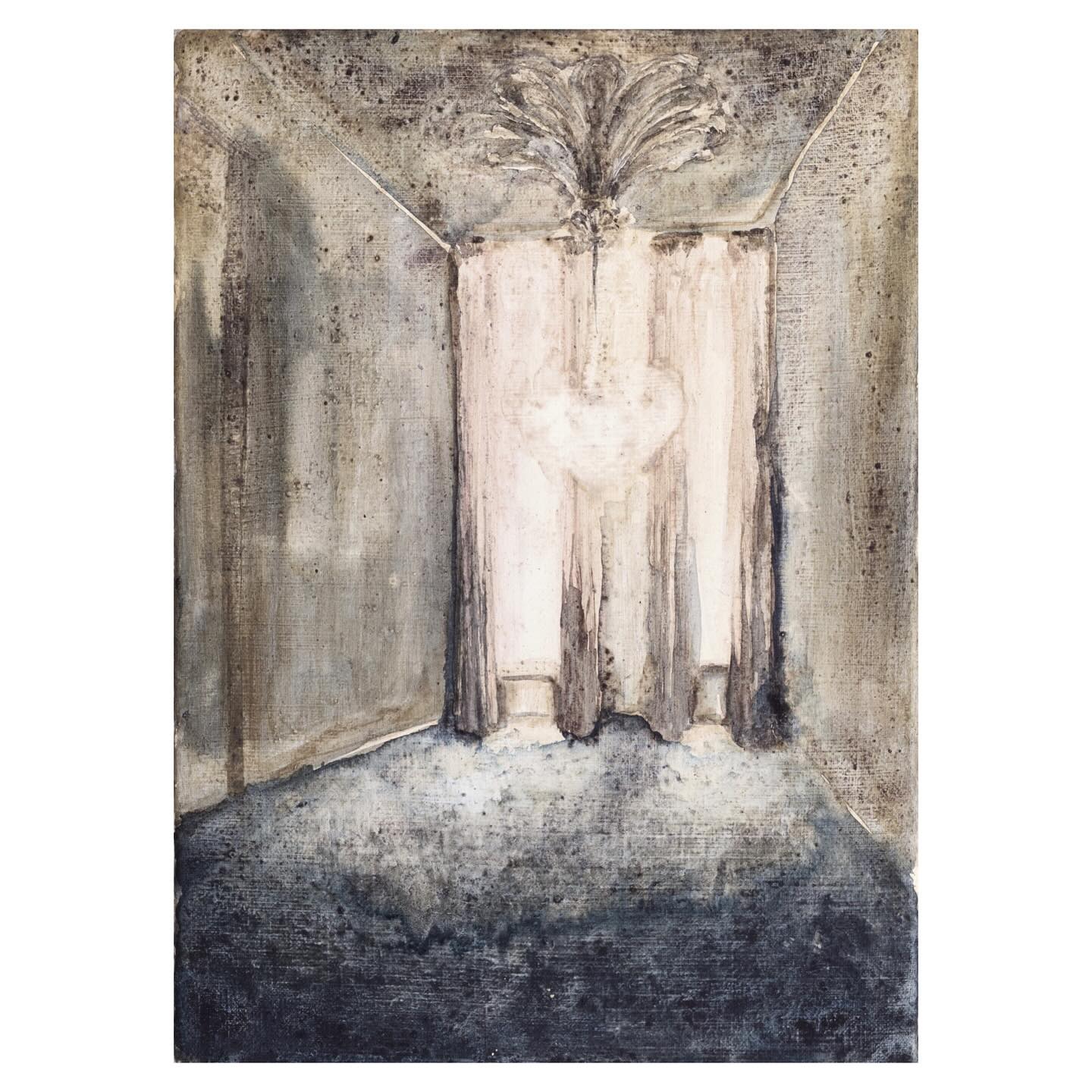 gelagkamer
eitempera op linnen
35x25cm
En de Koninklijke Prijs 2025. Op de foto met pap en Ema, de Koning en met Lieve en Tobias.