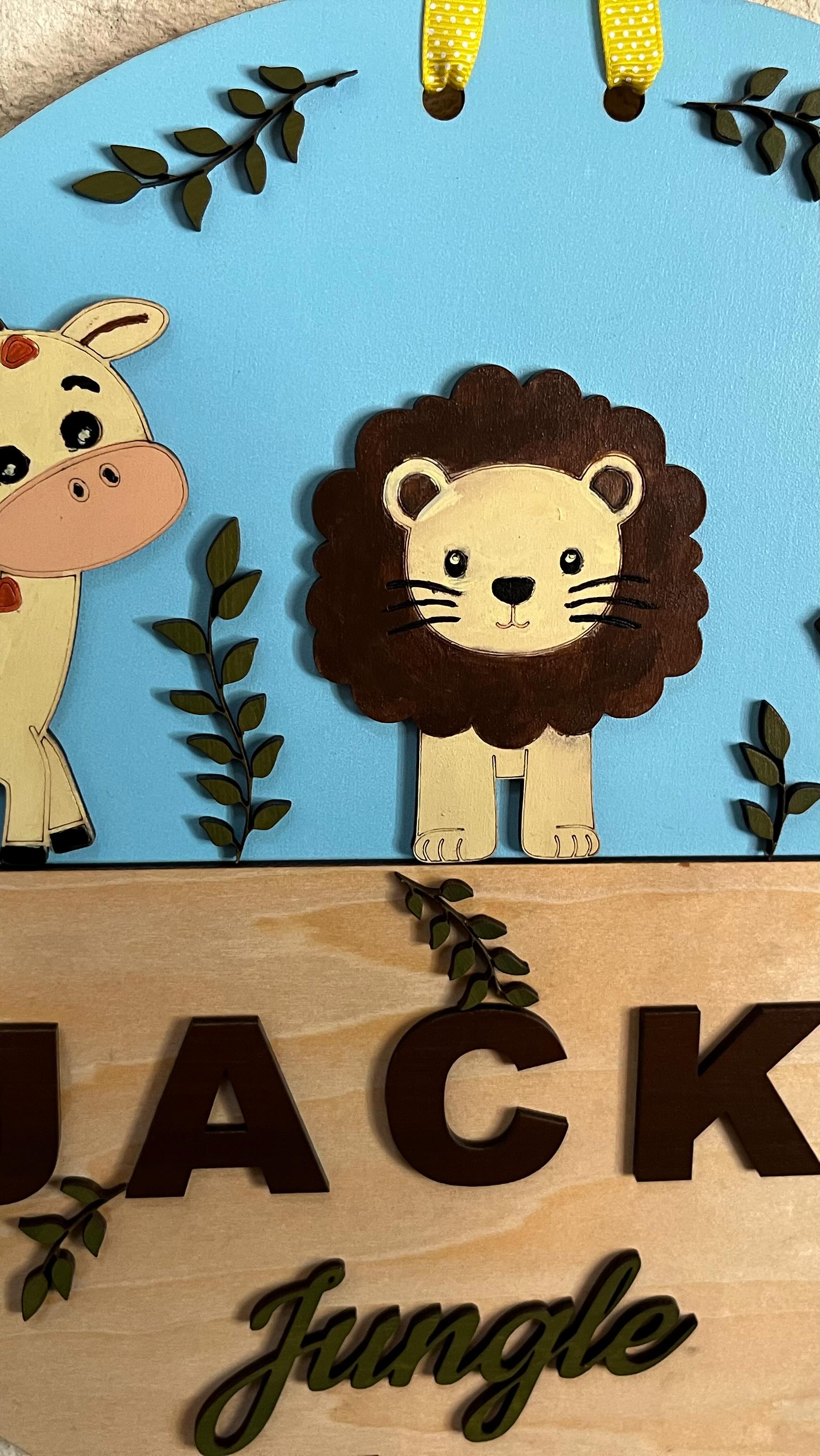 Check out our new customer name signs for kids. They can pick different elements and colors they prefer, for a unique creation that is all theirs. Email us at support@machinedinwood.com for more details. #lasercut #laser #customlasercutting #customdesign #unique