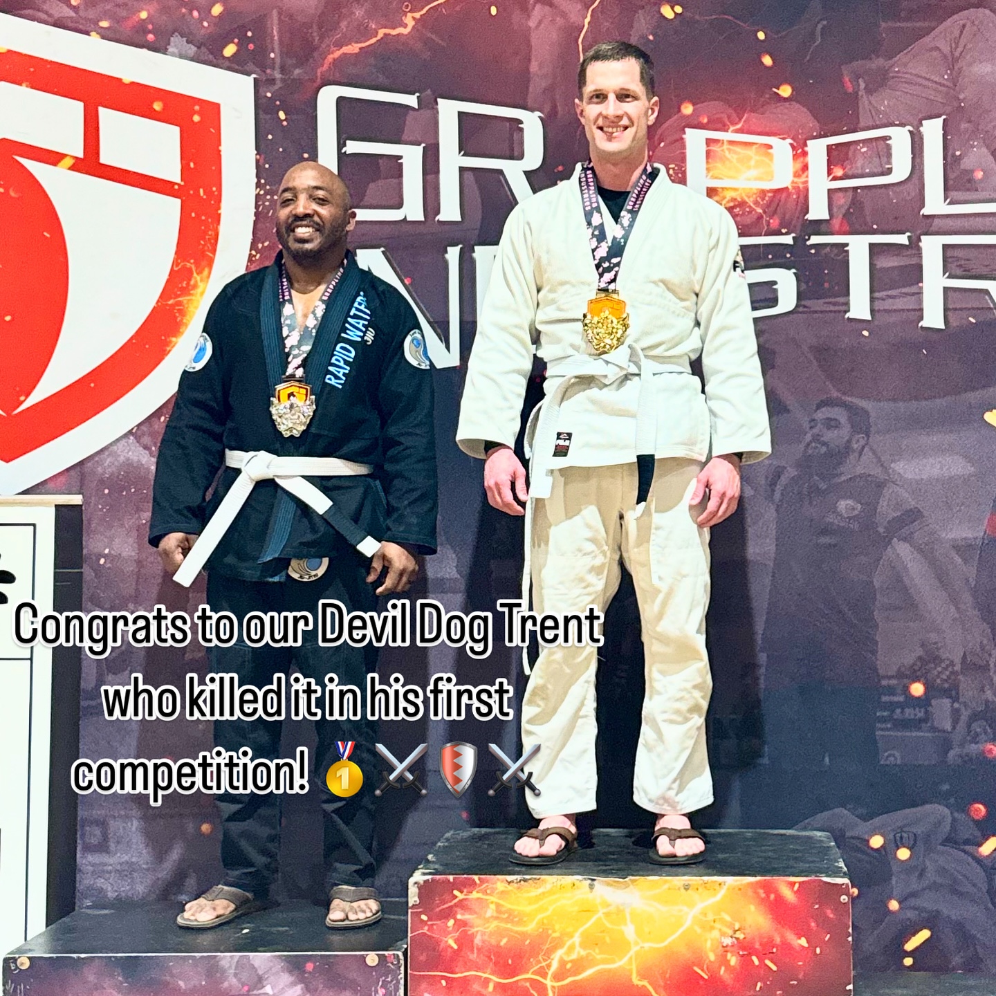 Great work Trent! ⚔️🛡️⚔️