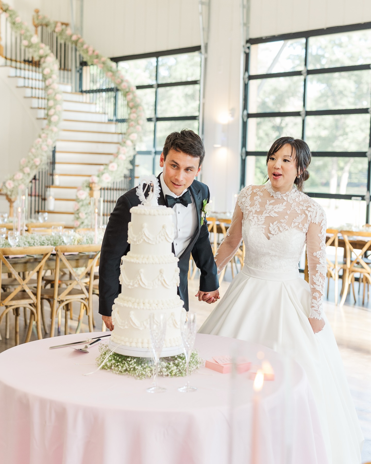 One thing I wish I could see from your wedding day is your face when you see your vision come to life! And I’m so grateful for the photographers when they capture the reactions to your hard work coming together 🥹
Trust me, I know wedding planning is STRESSFUL and a full time job. You deserve those little reaction shots, and it’s so fun to see them as a wedding vendor!
•
🎀VENDOR TEAM🎀
Planner: @everythingbridal_events
Venue: @bellacavallievents
Photographer: @jamiehuffmanphotography
Content Creator: @poppyandemrentalco
Florist: @weddingsbylavenders
DJ: @djquestionmark
Catering: @bluemesagrill
Cake: @kaylibakescakes
Bar: @allure_and_alchemy
Hair & Makeup: @teasetopleasehairandmakeup
Dress: @whittingtonbridal
Strings: @serenatastringsdfw
Live Painter: @ca_milleworks
Transportation: @premierofdallas
Bridesmaid Dresses: @bellabridesmaids
Tux Rental: @theblacktux
•
•
•
•
#cake #cakebusinessadvice #cakedecorating #cakedesign #cakeart #cakedecorator #cakestyle #wedding #weddingcake #weddingcakes #weddingcakesideas #weddingcakedesign #dallaswedding #dfwweddings #dallasweddingcakes #dfwweddingcakes #bellacavallievents