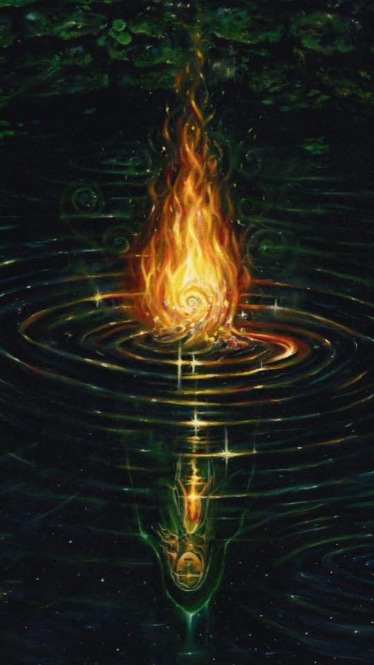 Today, on Brigid's day, Imbolc, or the first of spring, I am inspired and being spurred on by Brigids energy to share a message I received over a year ago, through a very powerful vision at Brigid's well at the foot of the hill of Uisneach. In Co. Westmeath.
🔥
I often refrain from sharing the deeper aspects to the visions I receive on instagram that inspire my paintings out of fear of being judged. Today, I am being called by Brigid to do away with that fear and just share anyway. Definitely using her flaming sword to cut through the blocks I have around it. I know I receive these messages for a reason, not only to translate and share in the form of artwork, but through my voice also.
I want this to inspire others to share more of their gifts too. Especially the ones you are afraid to show. The world really needs our light.
Thank you Brigid for inspiration and spur on to share more of my visions on here. And thank you for the gift of your flaming sword. 🔥🙏✨️
Artwork: 'Vision at Brigid's Well in Killare'
70 x 70 cm Oils on Canvas
Original and Prints available mariajohnstonartist.com (link in my bio)
#brigidsflame #brigidsfireblessing #killare #uisneach #imbolc #brigidswell #brigidswater #wellwater #drinkwellwater #flameofbrigid #bridget #brigidsday #happybrigidsday #message #messagefrombrigid #visionaryart #visionaryartist #irishart #visions #visionary