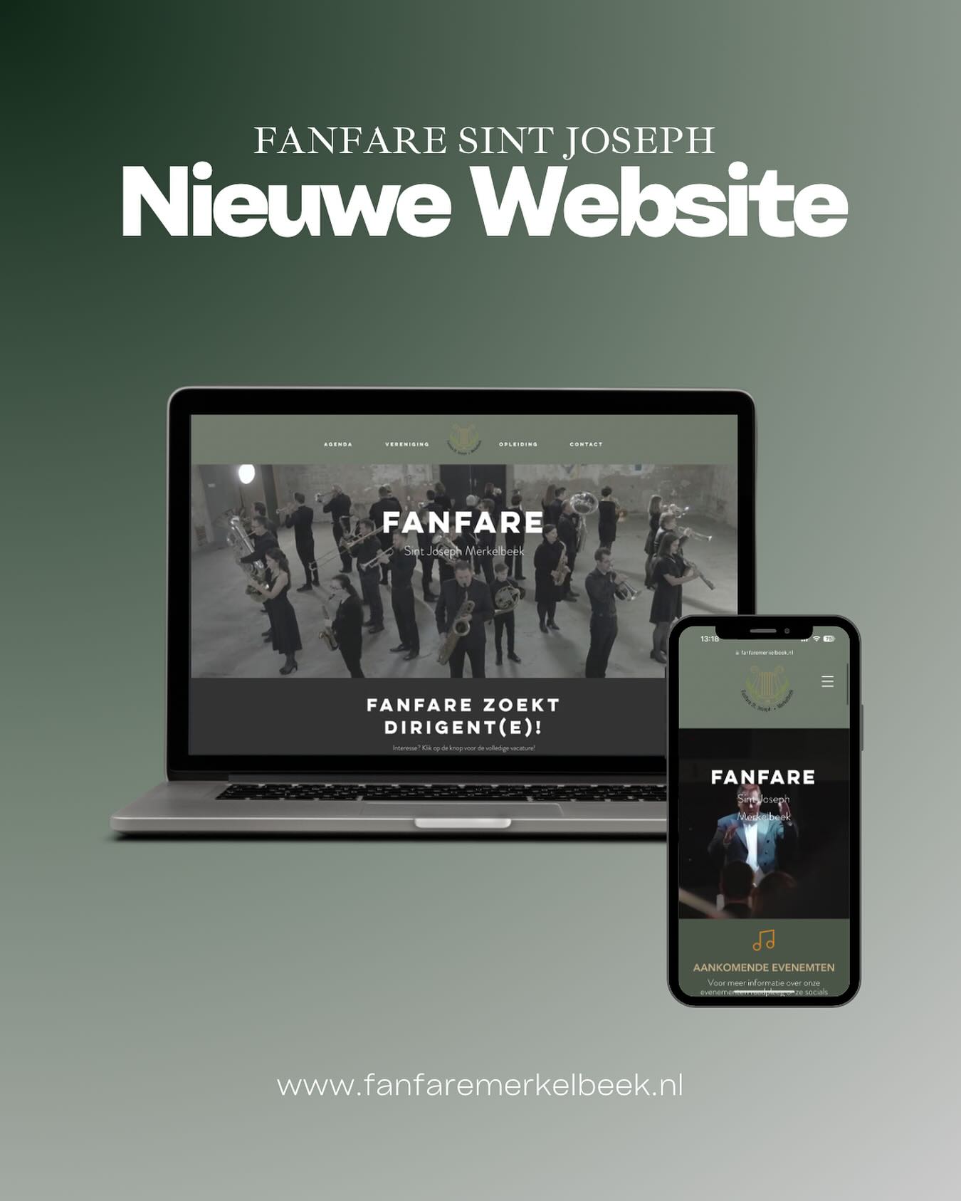 NIEUWE WEBSITE ONLINE! โจ
Goed nieuws! ๐ Fanfare Sint Joseph heeft een gloednieuwe website! ๐ถ Hier vind je:
โ
Een up-to-date agenda met al onze jaarlijkse evenementen ๐๏ธ
โ
Informatie over onze vereniging, geschiedenis & bestuur & commissies ๐
โ
Alles over onze muziekopleiding ๐ผ
โ
Een handig contactformulier om je in te schrijven of vragen te stellen ๐ฉ
Bezoek nu www.fanfaremerkelbeek.nl en ontdek alles over onze fanfare! ๐ท๐ฅ