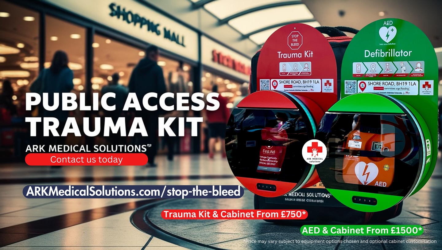 www.arkmedicalsolutions.com/stop-the-bleed
Is your business, venue, organisation, public space or event ready for Martyn’s Law?
The Bill aims to enhance security and preparedness in the UK by mandating that those in charge of certain premises and events take measures to mitigate risks from terrorism.
It requires the implementation of public protection procedures to improve readiness and response to potential terrorist attacks.
Premises and location capacity of 200-799 people will be in the standard tier, while those accommodating 800 or more will be in the enhanced tier.
#martynslaw #stopthebleed #firstaidcoursesdorset #firstaid #defibrillator #traumakits #aed #pactkit #pact