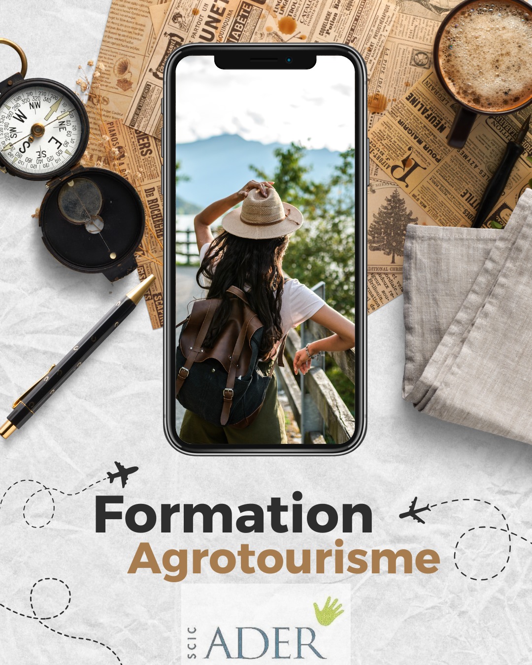📢 Formation Agrotourisme 2025 – Démarrage le 10 mars à Jurançon !
La formation Agrotourisme de l’ADER démarre bientôt et il ne reste plus que 4 places avant de remplir le quota !
📅 Date : 10 mars 2025
📍 Lieu: Jurançon
C’est l’occasion idéale pour développer vos compétences et plonger dans l’univers de l’agro-tourisme ! Ne manquez pas cette chance unique.
🚨 **Inscrivez-vous vite avant qu’il ne soit trop tard !
📧 Contact : formation@aderscic.fr
📞 Tél : 05 59 40 24 47
On vous attend nombreux pour cette formation passionnante et enrichissante ! 🌿🍇
#Agrotourisme #Formation #ADER #Jurancon #Inscription #DeveloppementDurable #Opportunité