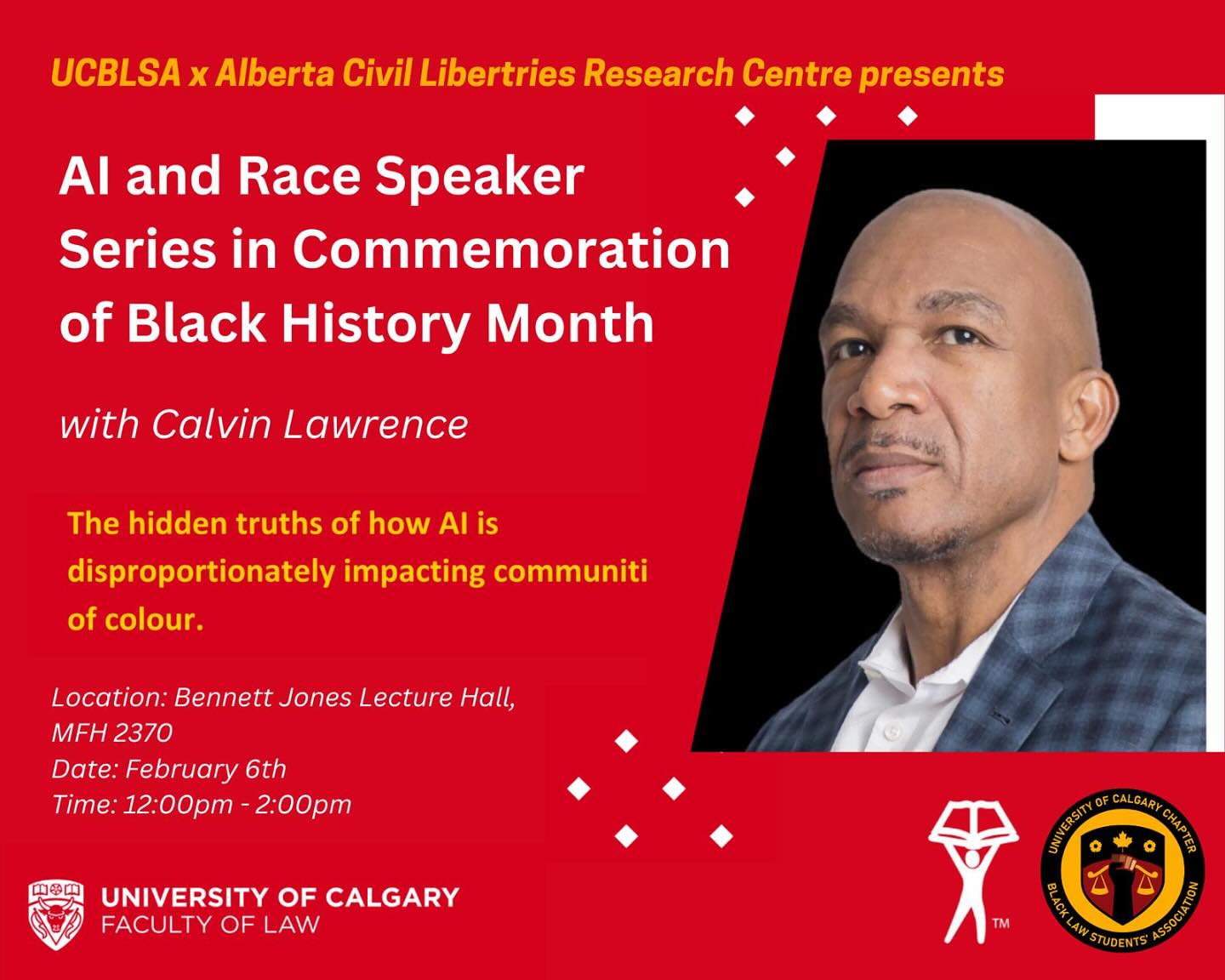 Join us this Thursday to hear how AI disproportionately affects people of colour. This is the first of a series of events so you won’t want to miss it! Food will be provided!