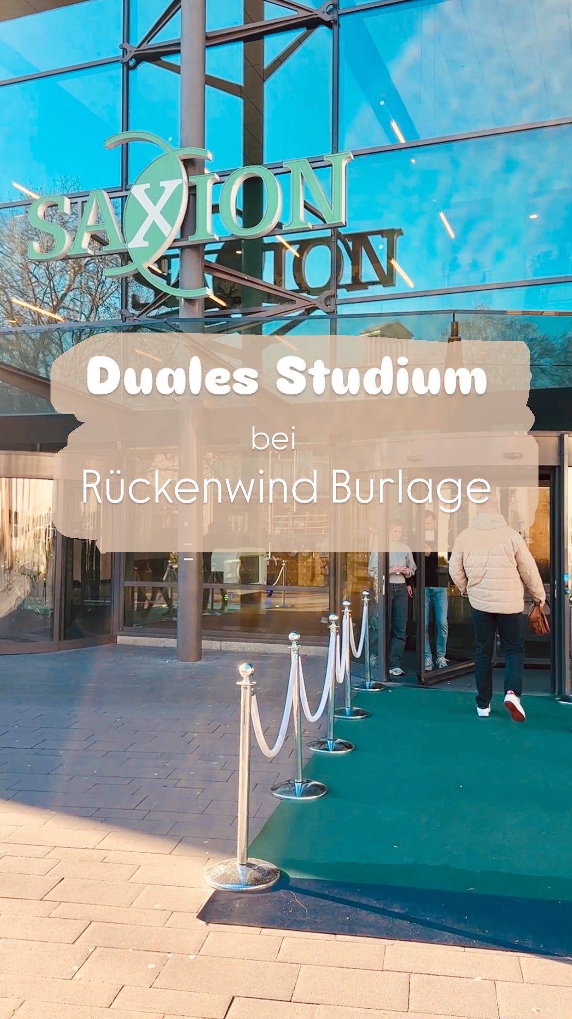 Wir waren heute für euch auf Info-Mission an der Hogeschool Saxion in Enschede unterwegs! 🙌🏽
Wir haben uns für euch schlau gemacht und uns einmal die Hochschule angeschaut, an der wir bald duale Student*innen ausbilden lassen möchten 🥳
Du interessierst dich auch für ein duales Studium und möchtest deinen Praxisanteil in unserer Einrichtung absolvieren?
➡️ schreib uns eine Nachricht und wir versorgen dich mit den Infos, die du für deinen Start ins Studium brauchst 🤗
#studium #dualesstudium #sozialearbeit #socialwork #kinderundjugendhilfe #rueckenwindburlage #traumapädagogik #sichererort #ausbildung #jugendhilfe #team #burlage