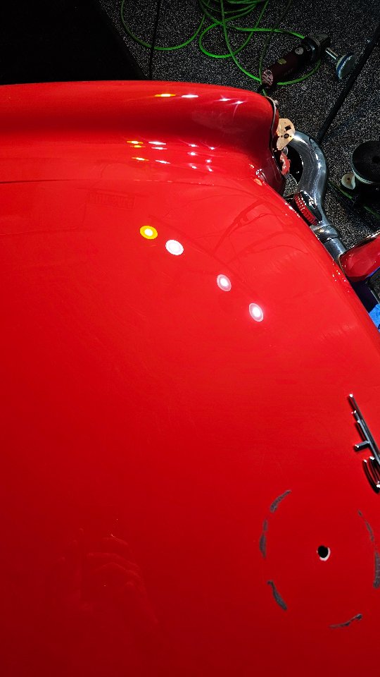 Process of elimination.
1200,1500,2000,3000 block sand, wool cut, DA Mid Cut, DA final polish.
Bringing life back to this 1961 190SL little by little preserving everything we can.
Got an older restoration? Or an all original car? don't want to spend 6 fixures on a full restoration. Send me a msg, and we will be more than happy to take a look at what you have and give some honest feedback on what we can and can't achieve.
#paintcorrection #paintcorrectionspecialists #detailing #detailingdoneright #wetsand #wetsanding #rotaryfirst #nag #rotarygang #mercedes #mercedesbenz #190sl #mercedes190sl