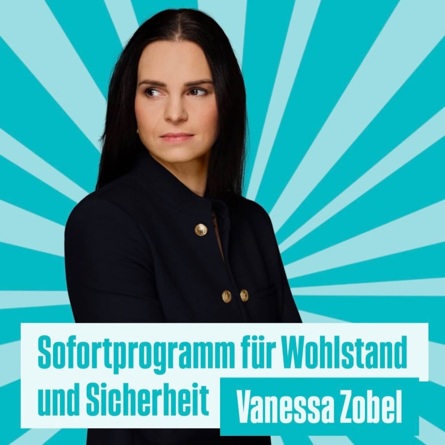 Für ein Deutschland auf das wir wieder stolz sein können, werden wir ab Tag eins in Regierungsverantwortung anpacken statt nur reden! 🇩🇪
Wir sorgen für Entlastung und Bürokratieabbau, damit die Wirtschaft wieder in Schwung kommt und sich Leistung lohnt!
Es ist Zeit für mehr Sicherheit, weniger Bürokratie und mehr Vertrauen in die Macht des freien Marktes statt kleinteilige Regulierungen. Kurz: Es ist Zeit für Zobel - unsere starke Stimme aus der Region in Berlin! 💪🏼
@vanessakimzobel