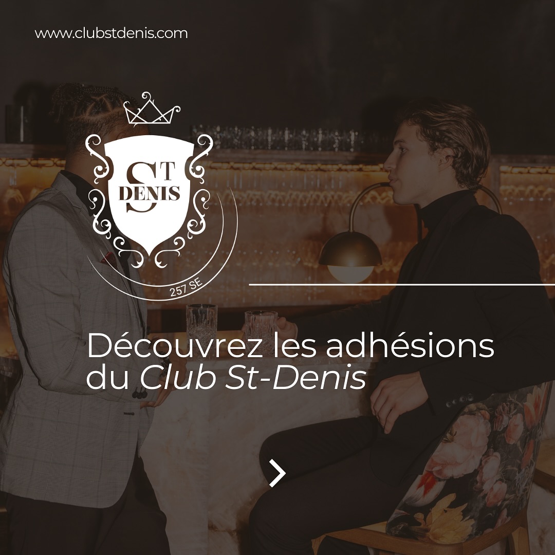 Découvrez nos abonnements exclusifs, conçus pour répondre à vos besoins et offrir un accès privilégié à un lieu unique et intime au coeur de Montréal.
Remplissez votre demande de membre ici : www.clubstdenis.com/s-abonner
